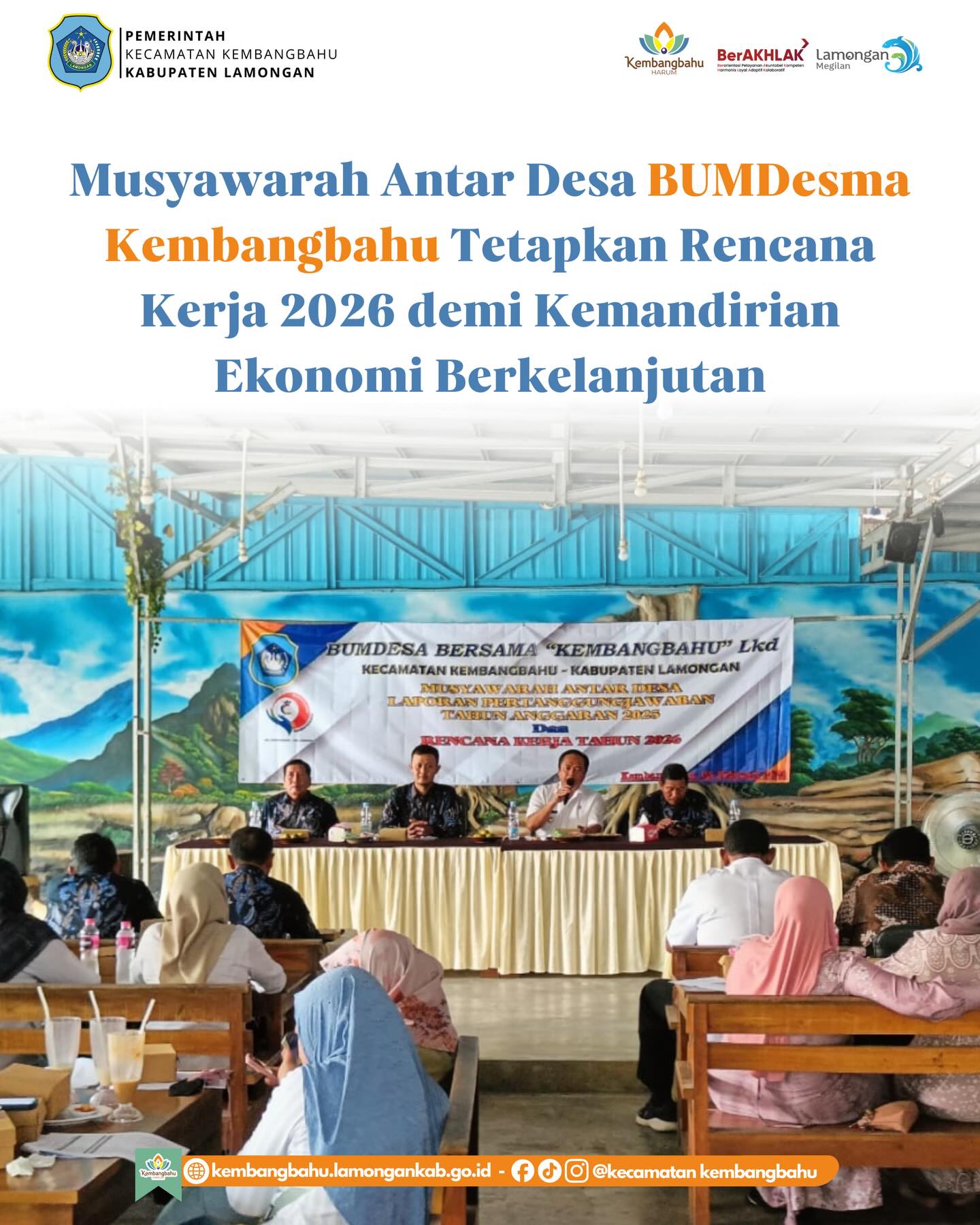 Foto: Musyawarah Antar Desa BUMDESMA Kembangbahu