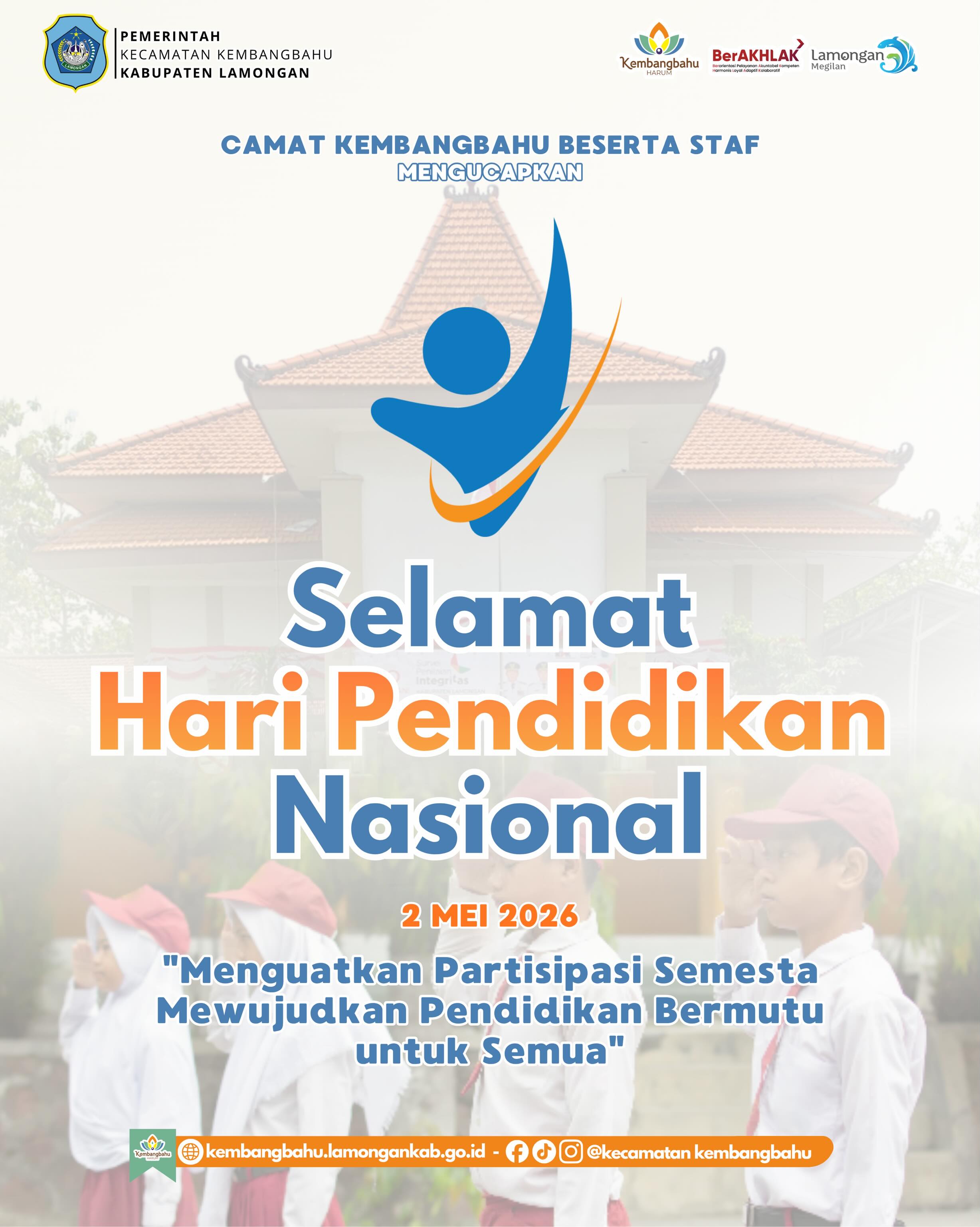 Foto: Selamat Hari Pendidikan Nasional 2026.