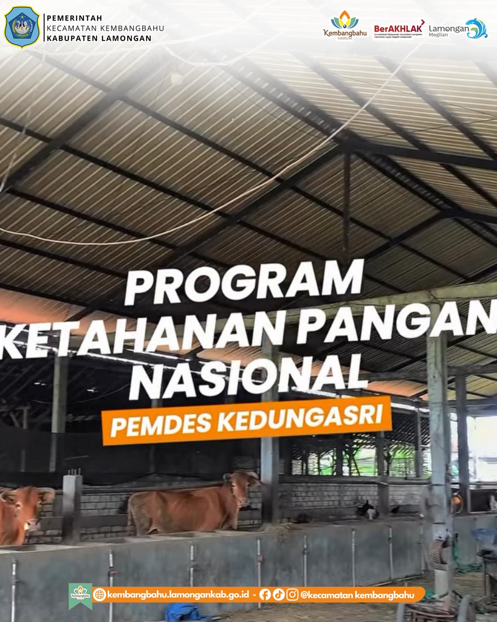 Foto: KETAHANAN PANGAN PEMDES KEDUNGASRI