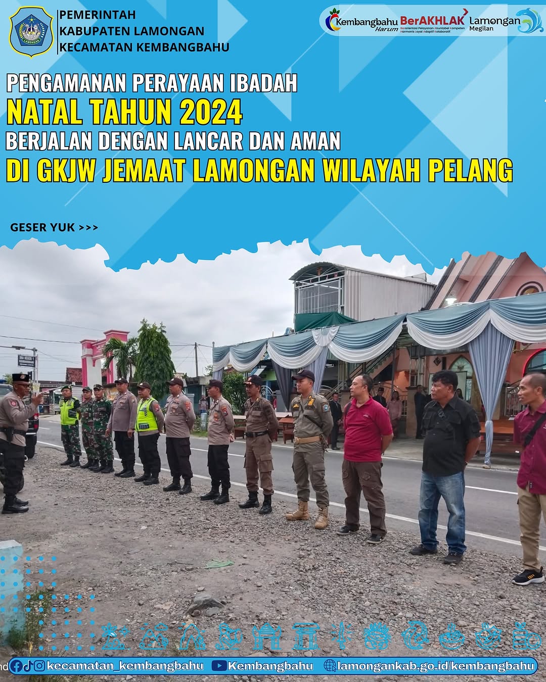PENGAMANAN PERAYAAN IBADAH NATAL TAHUN 2024