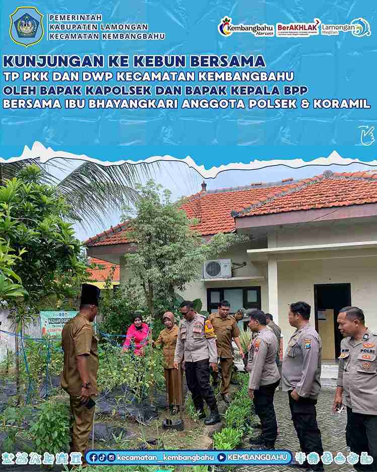 KUNJUNGAN FORKOPIMCAM DAN PBPP KEMBANGBAHU