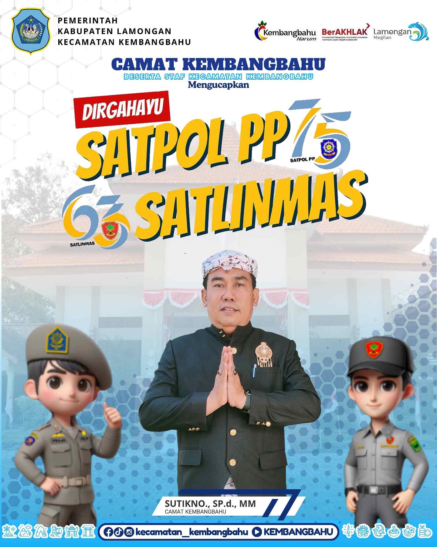 DIRGAHAYU SATPOL PP DAN SATLINMAS