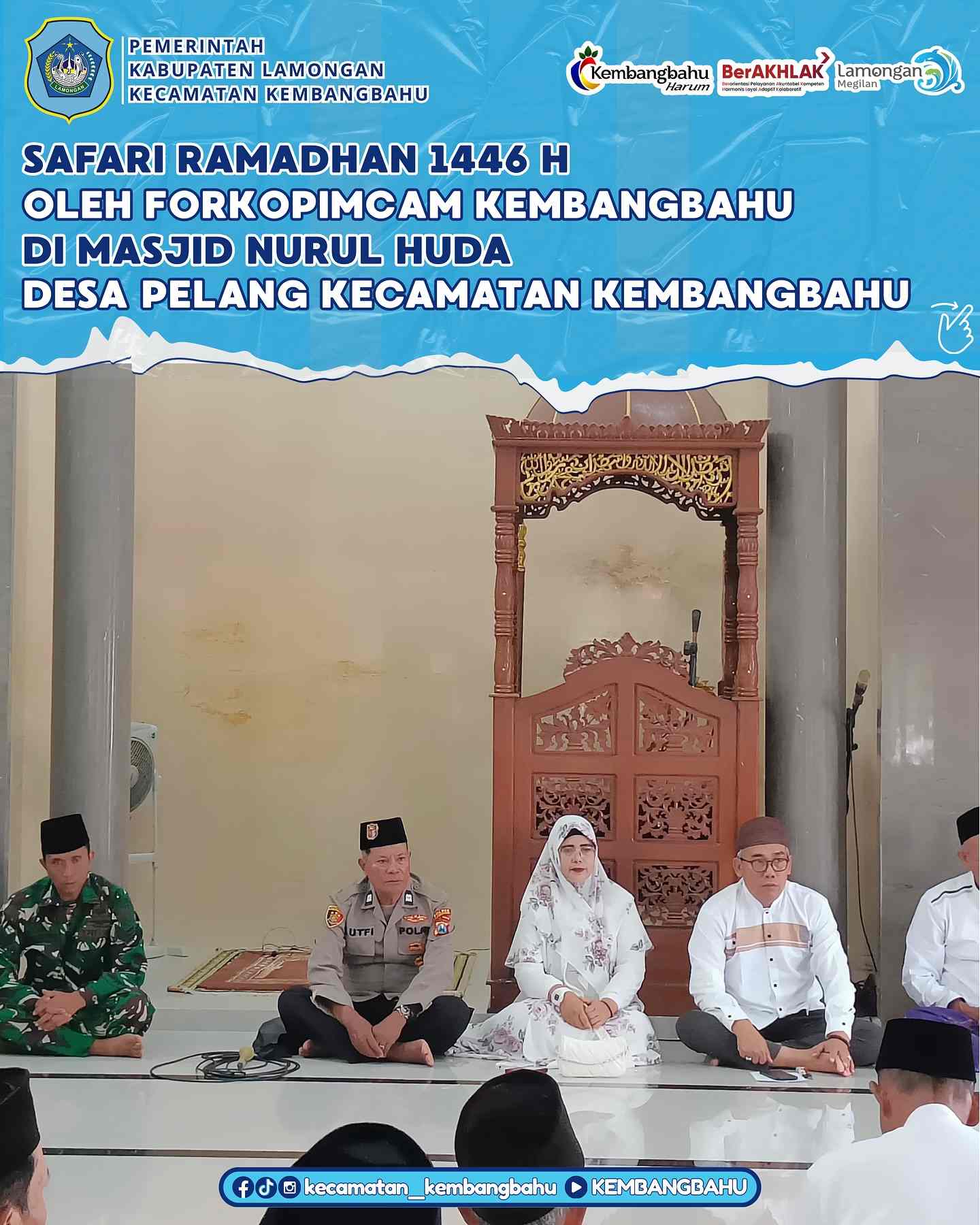 SAFARI RAMADHAN FORKOPIMCAM DI DESA PELANG