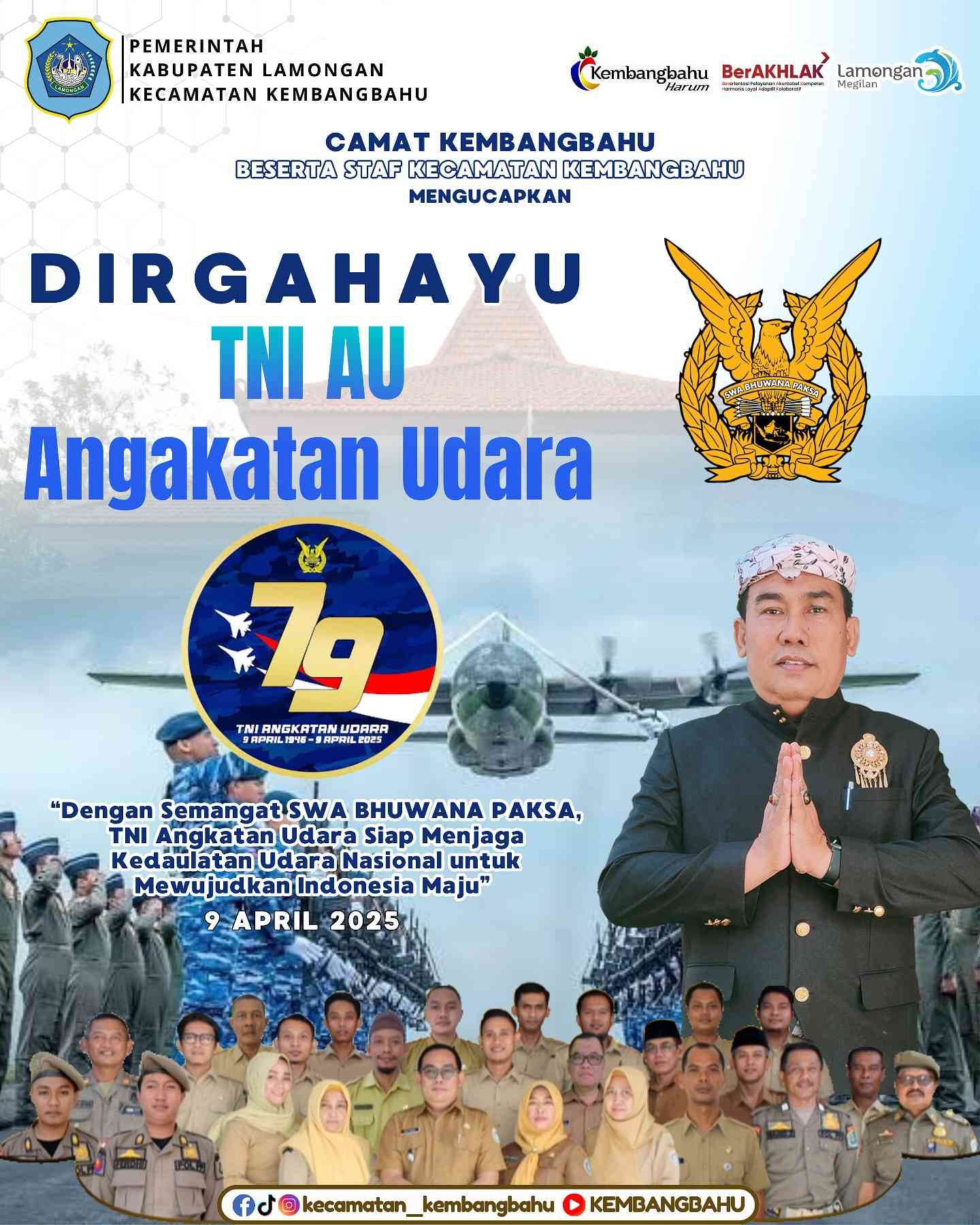 DIRGAHAYU TNI AU KE 79