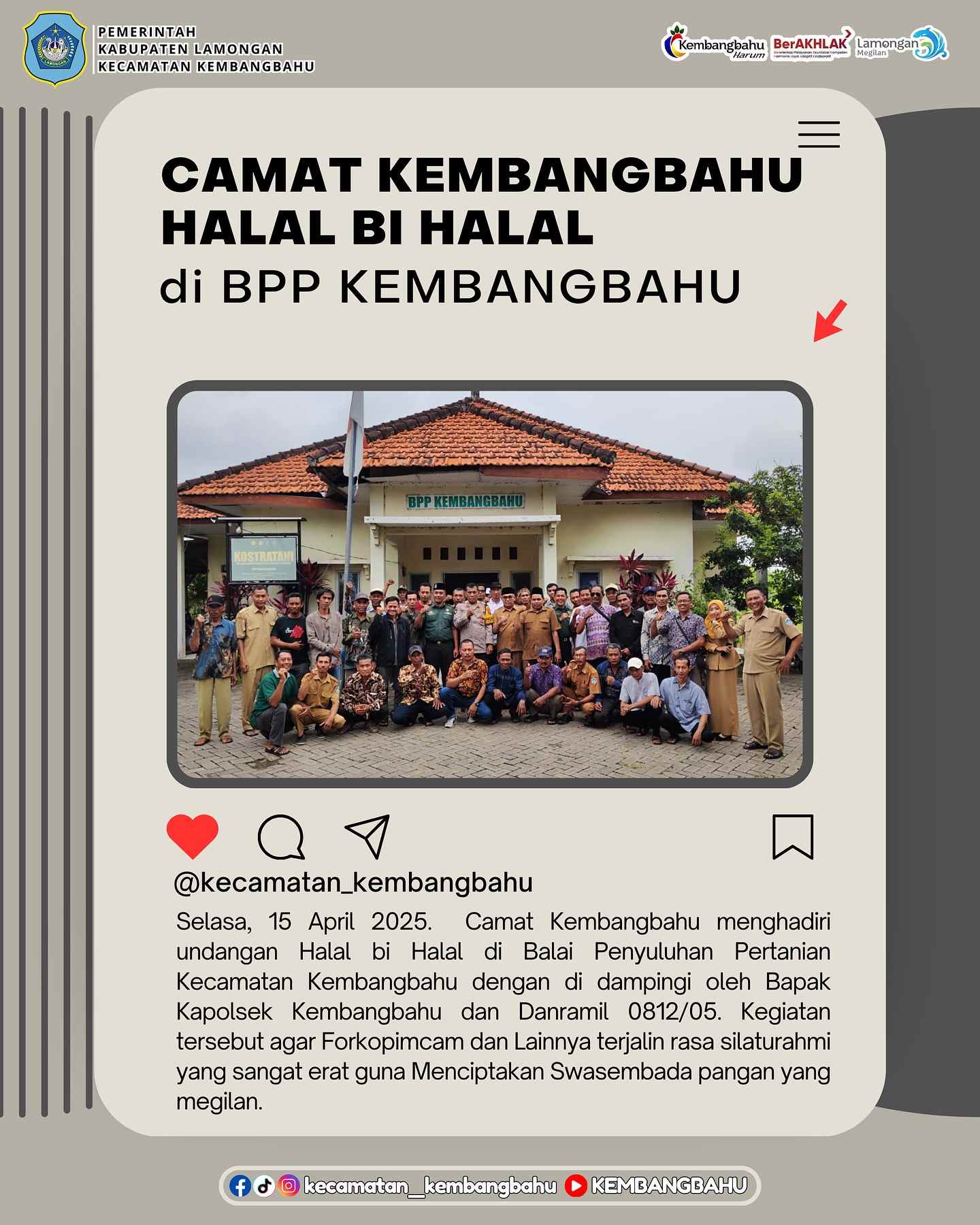 HALAL BI HALAL BPP KEMBANGBAHU