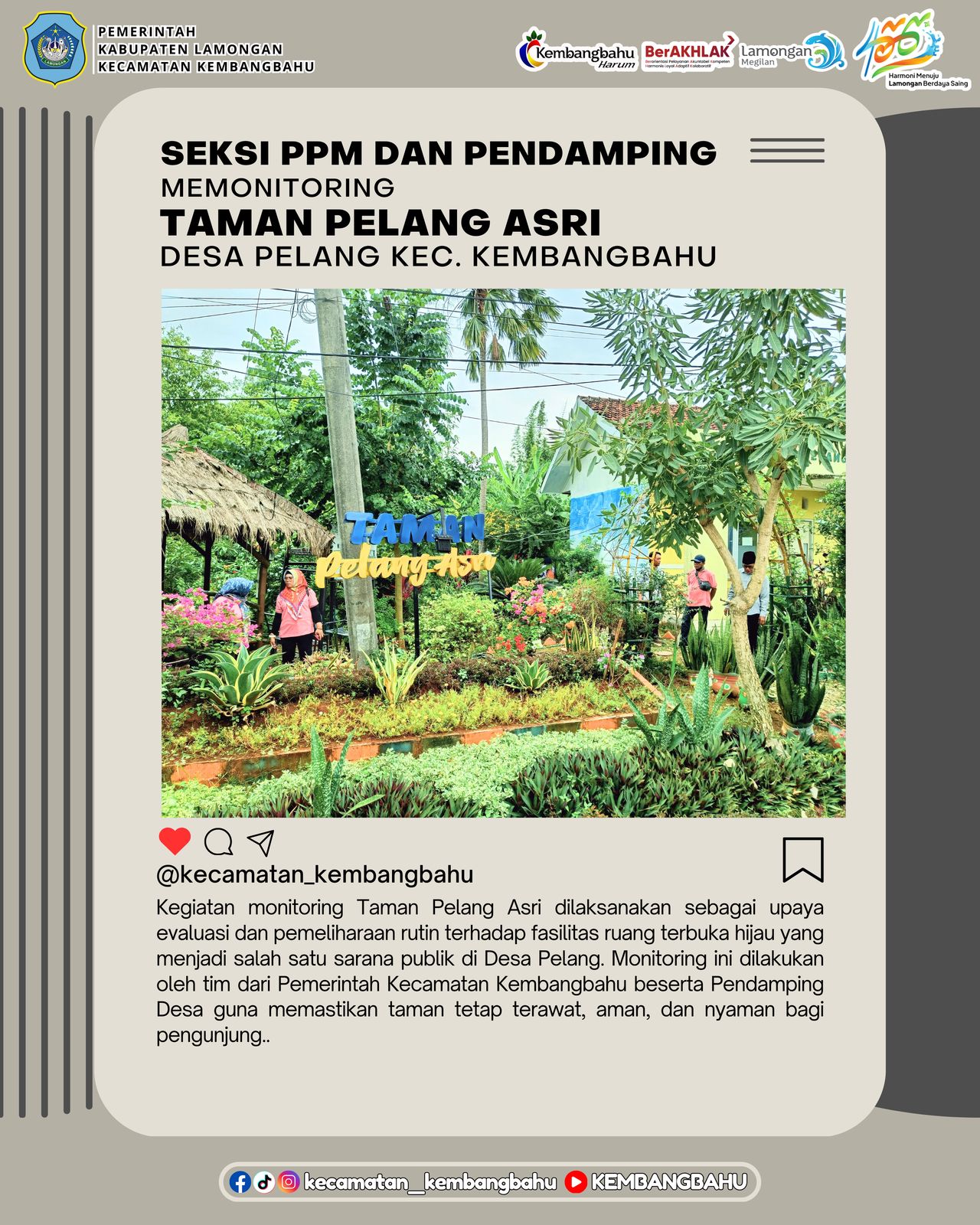 MONITORING RUANG TERBUKA HIJAU