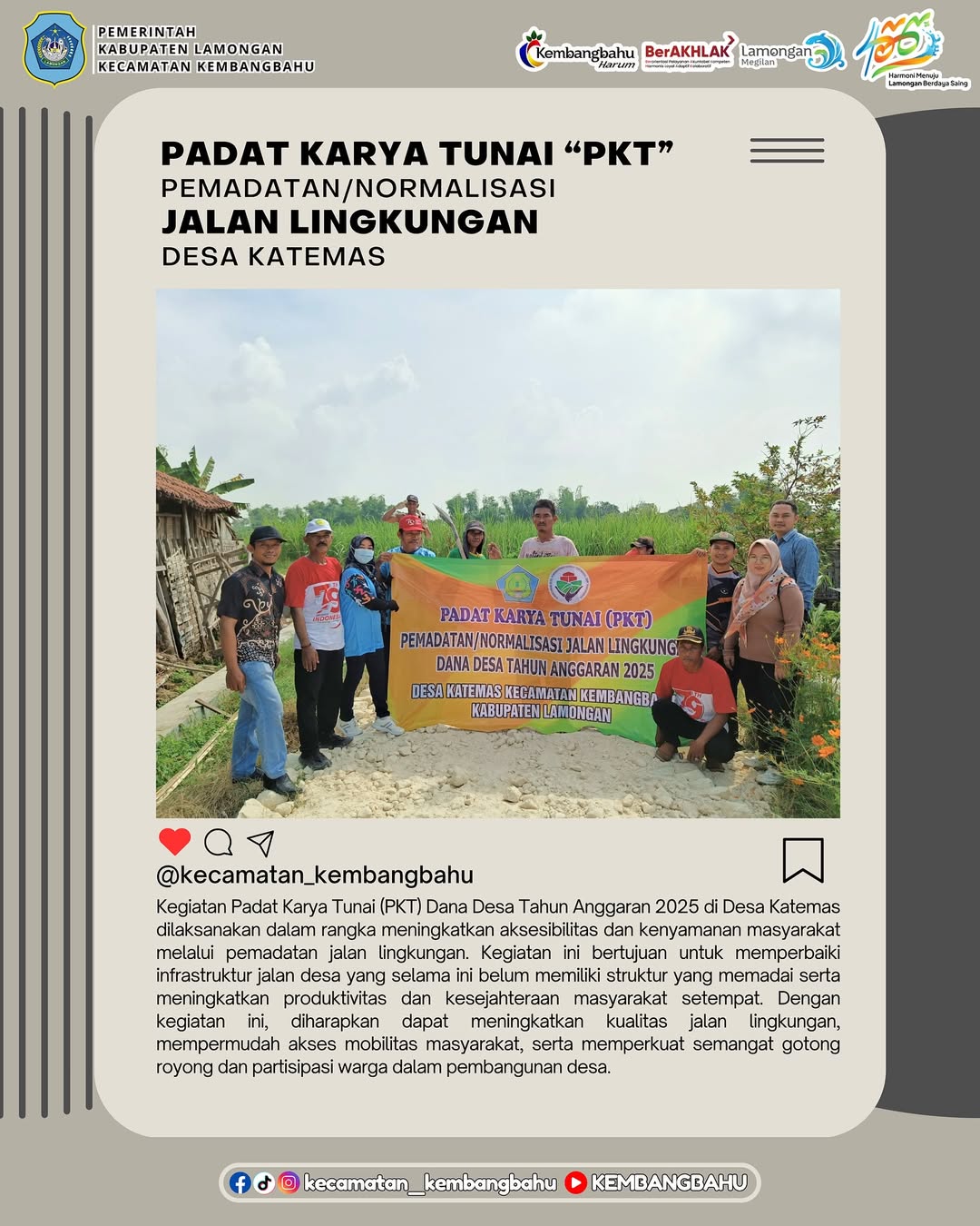 PADAT KARYA TUNAI DESA KATEMAS