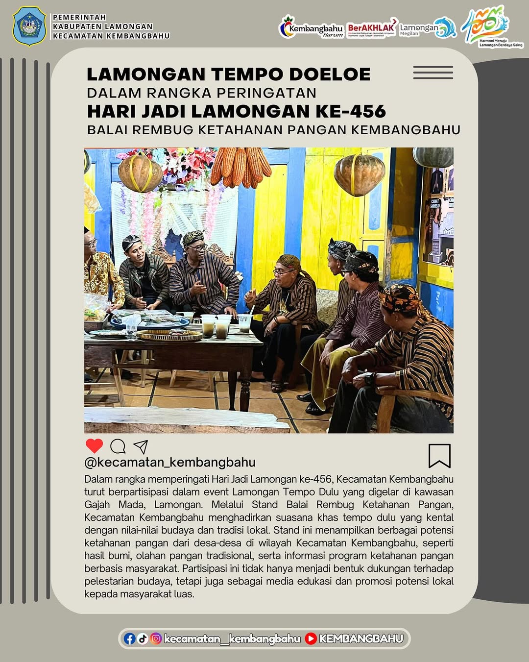 LAMONGAN TEMPO DOELOE KECAMATAN KEMBANGBAHU