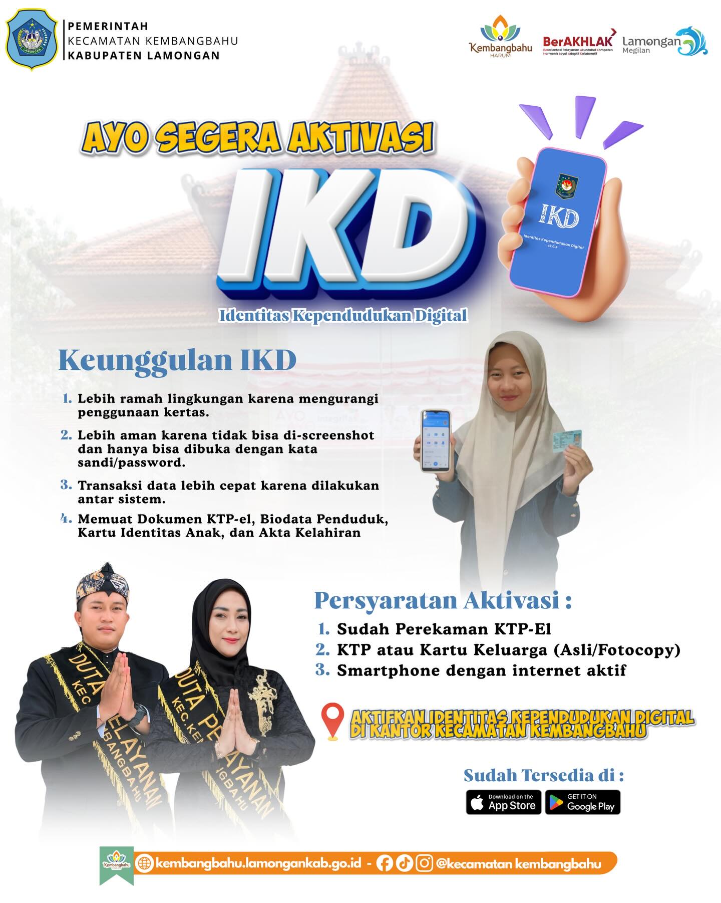 Foto: AYO SEGERA AKTIVASI IKD