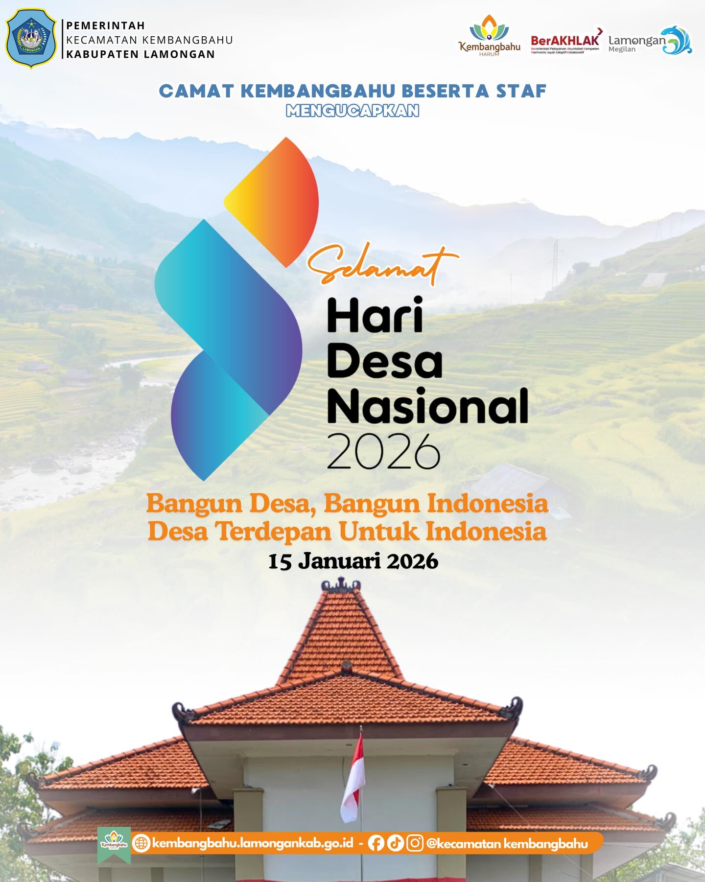 Foto: SELAMAT HARI DESA NASIONAL 2026