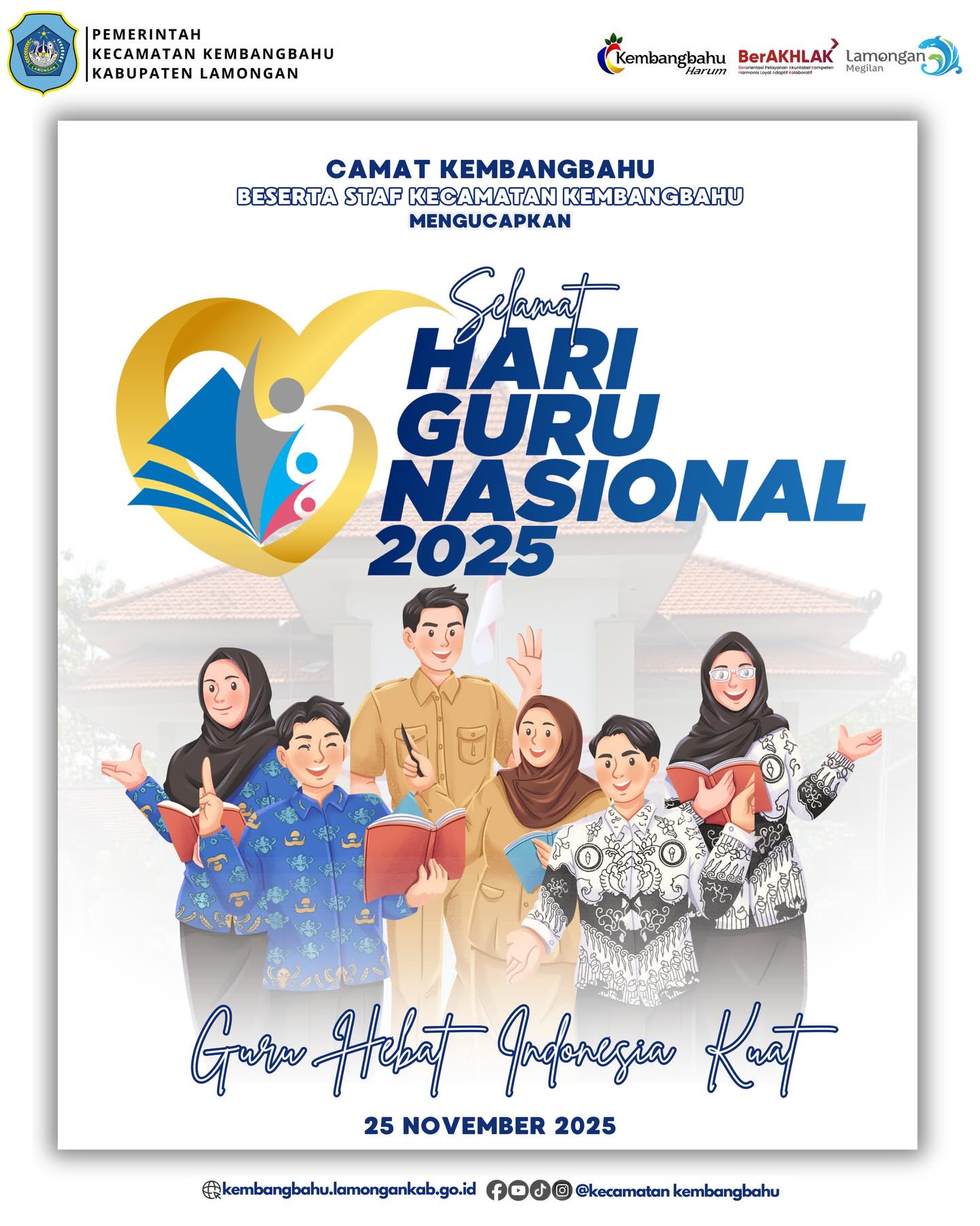 Foto: Selamat Hari Guru Nasional Tahun 2025