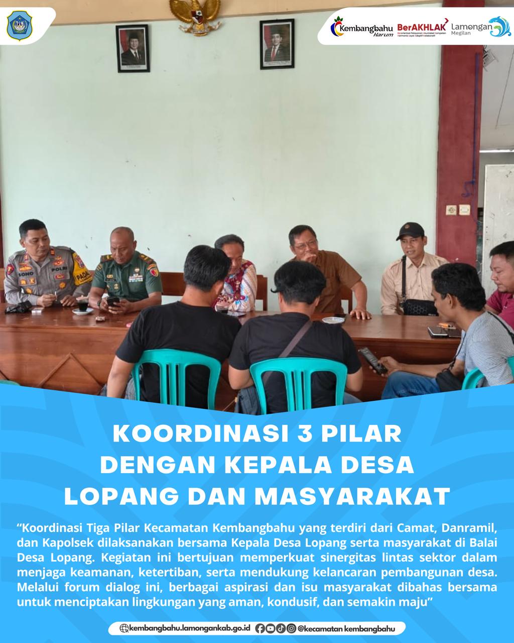 Foto: KOORDINASI 3 PILAR