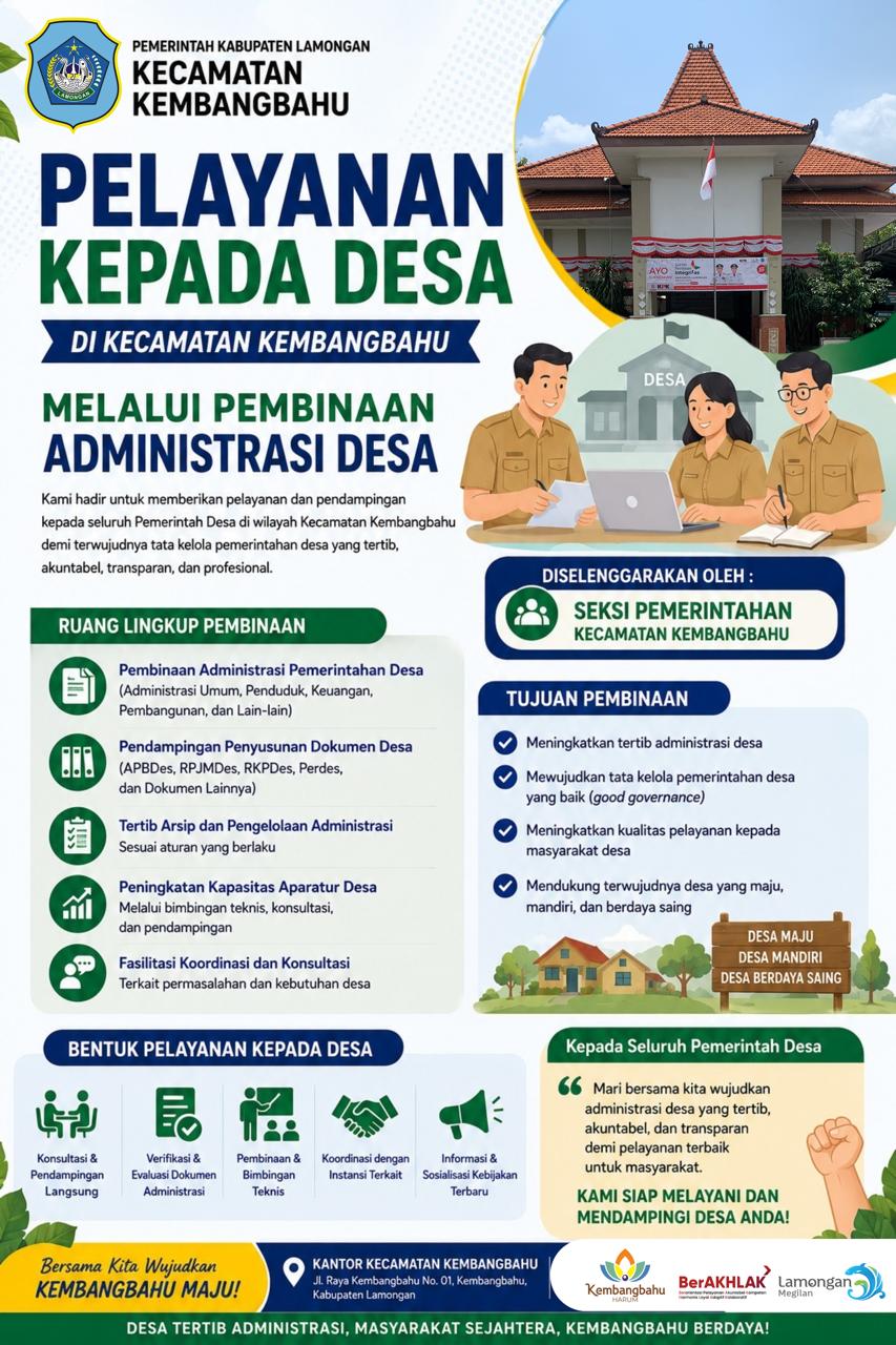 Foto: Layanan Pembinaan Administrasi Pemerintah Desa