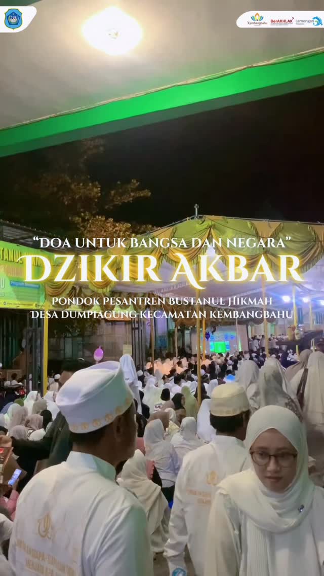 Foto: DZIKIR AKBAR PONPES BUSTANUL HIKMAH