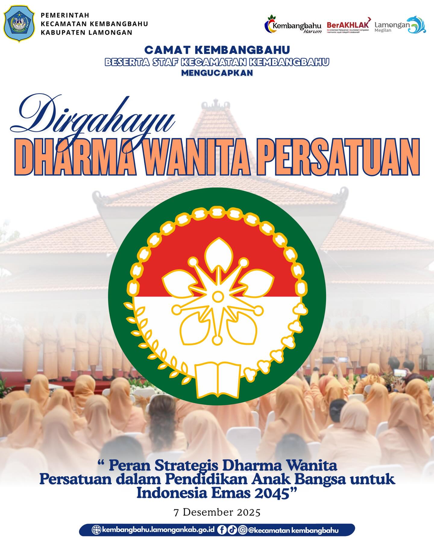 Foto: DIRGAHAYU DHARMA WANITA PERSATUAN