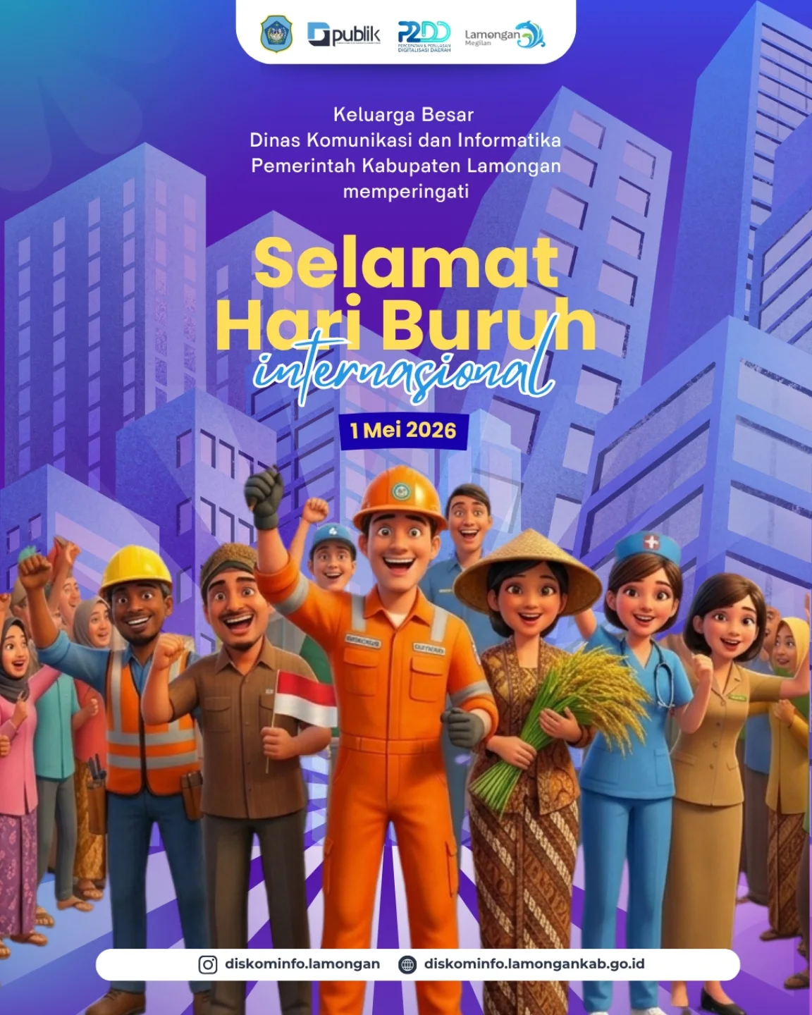 Foto: SELAMAT HARI BURUH NASIONAL