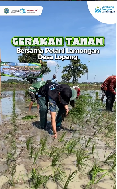 Foto: Mencetak prestasi sebagai lumbung pangan nomor wahid di Jawa Timur tahun 2025