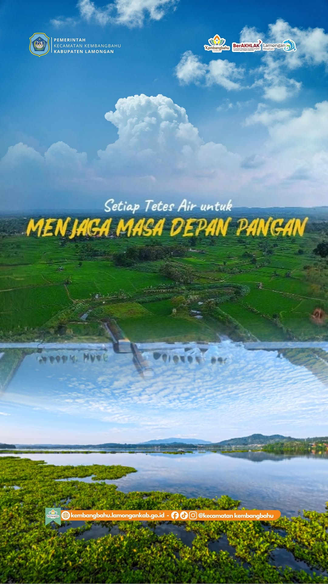 Foto: Setiap tetes air memiliki peran penting dalam menjaga keberlangsungan kehidupan