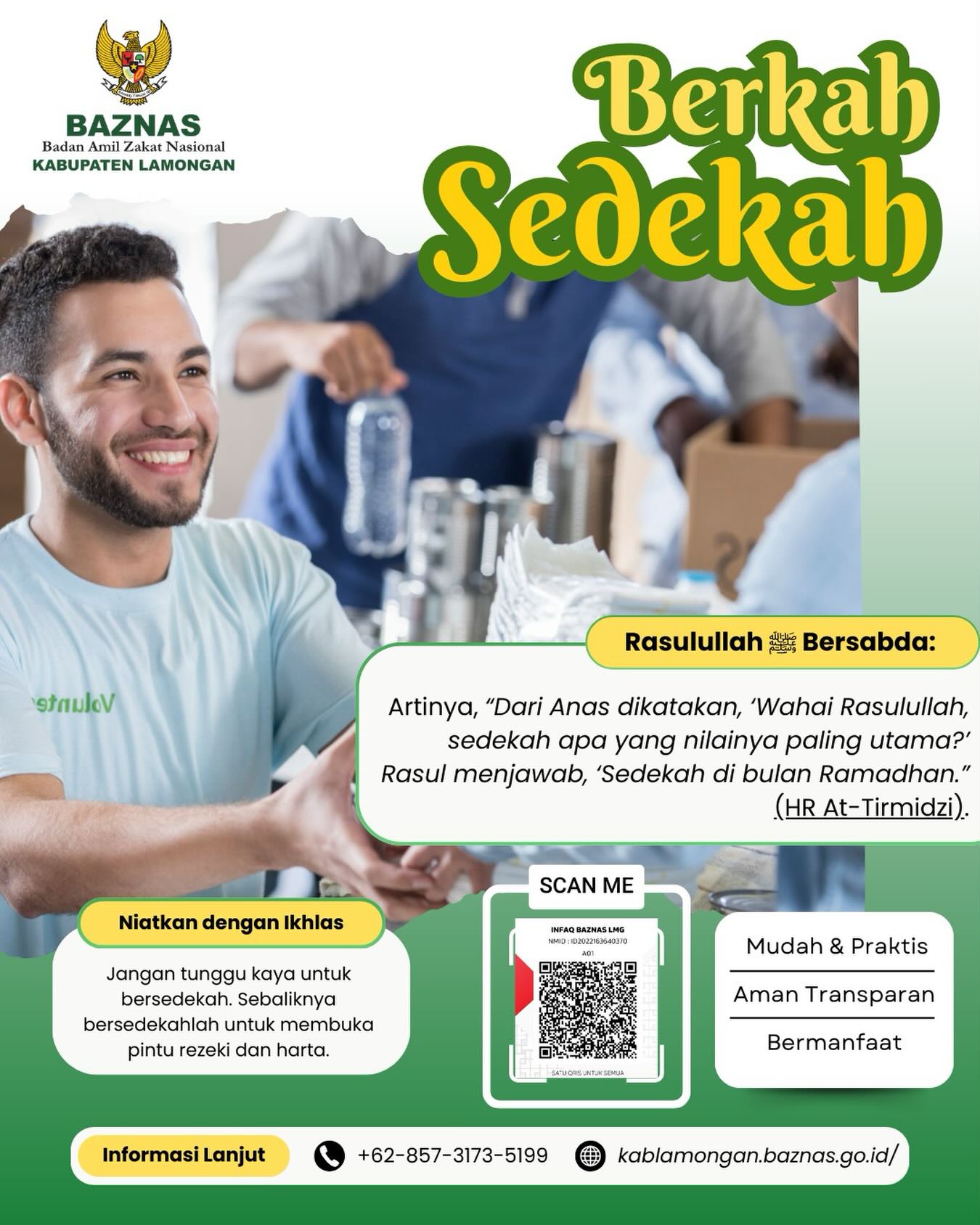 Foto: Berkah Sedekah, Berkah untuk Sesama