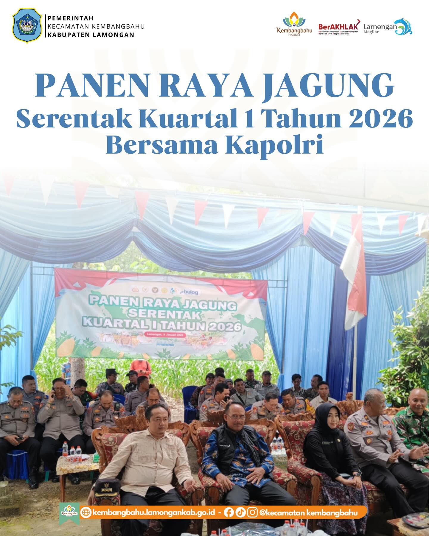 Foto: PANEN RAYA JAGUNG BERSAMA KAPOLRI