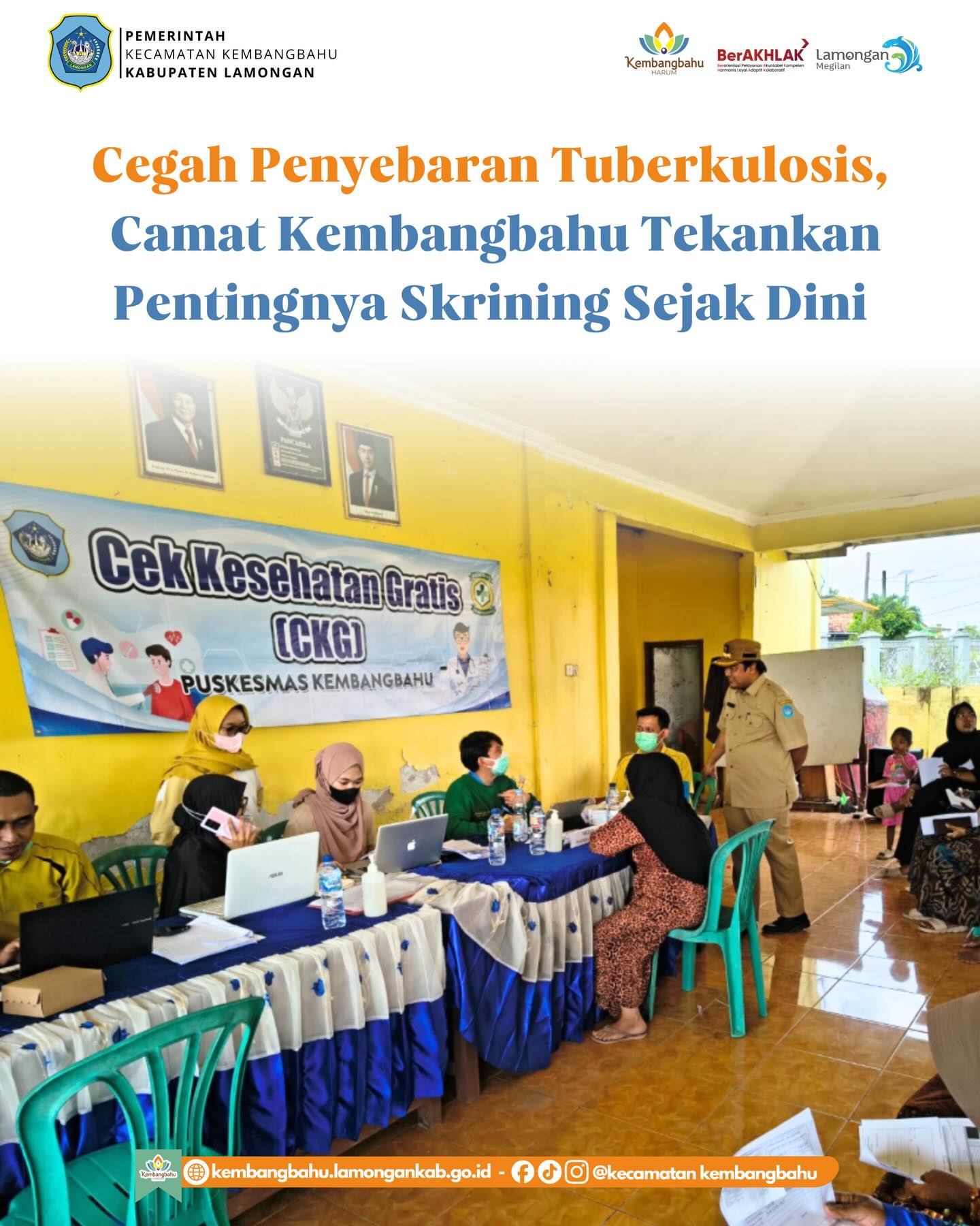 Foto: CEK KESEHATAN GRATIS CEGAH PENYEBARAN TUBERKULOSIS