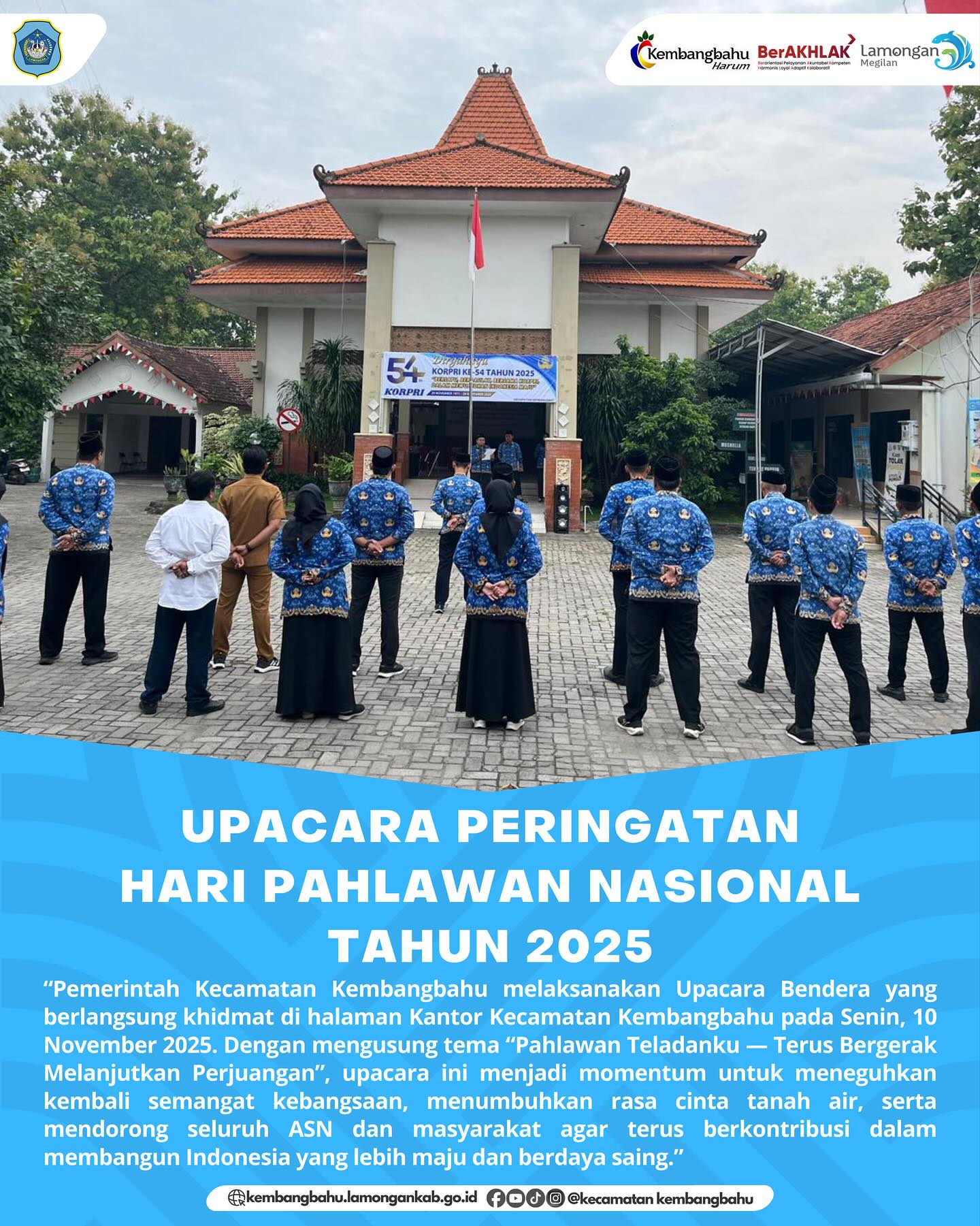 Foto: UPACARA PERINGATAN HARI PAHLAWAN