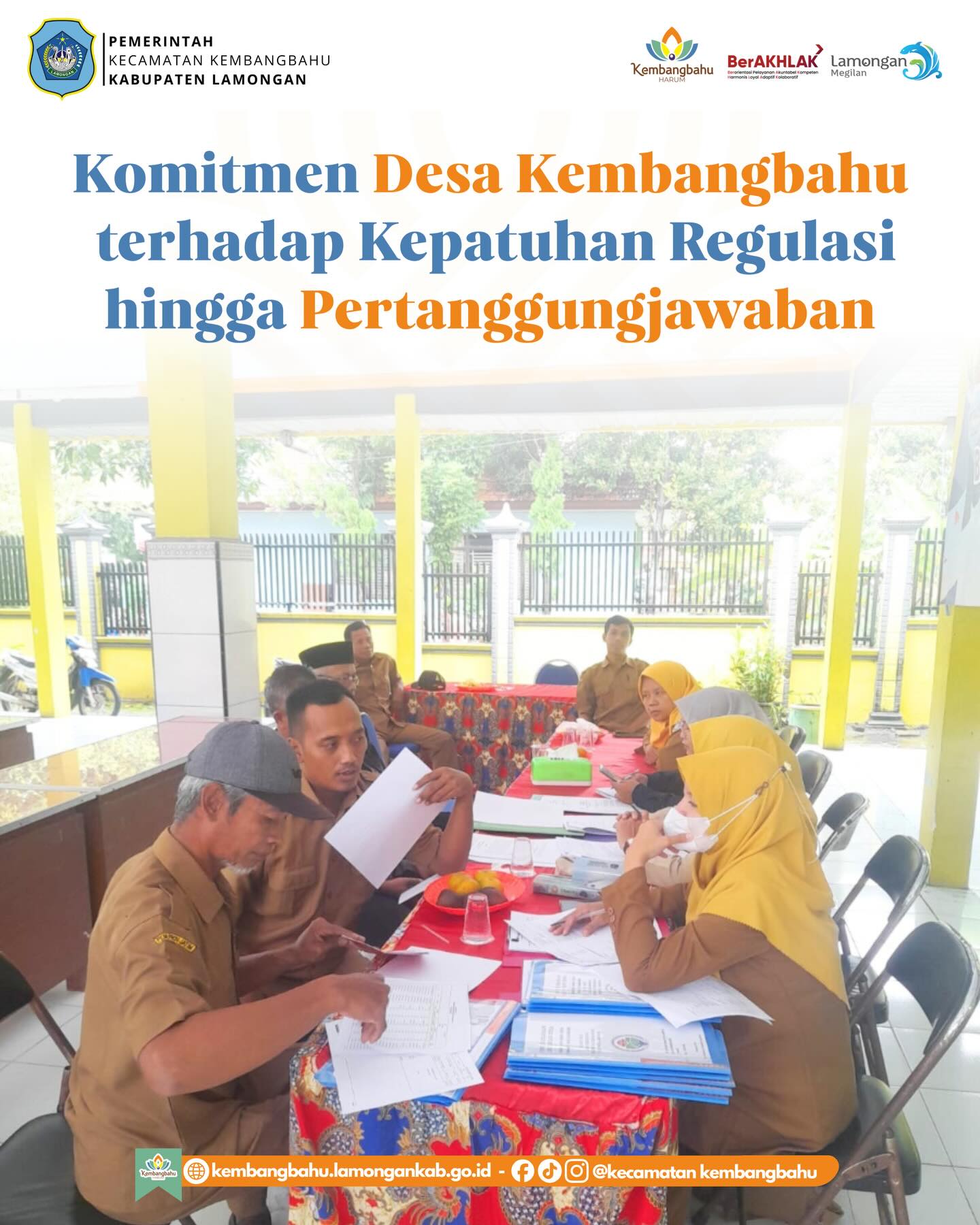 Foto: Pemeriksaan Pengelolaan Dana Desa dan Pengelolaan Aset Desa Tahun 2025 Desa Kembangbahu