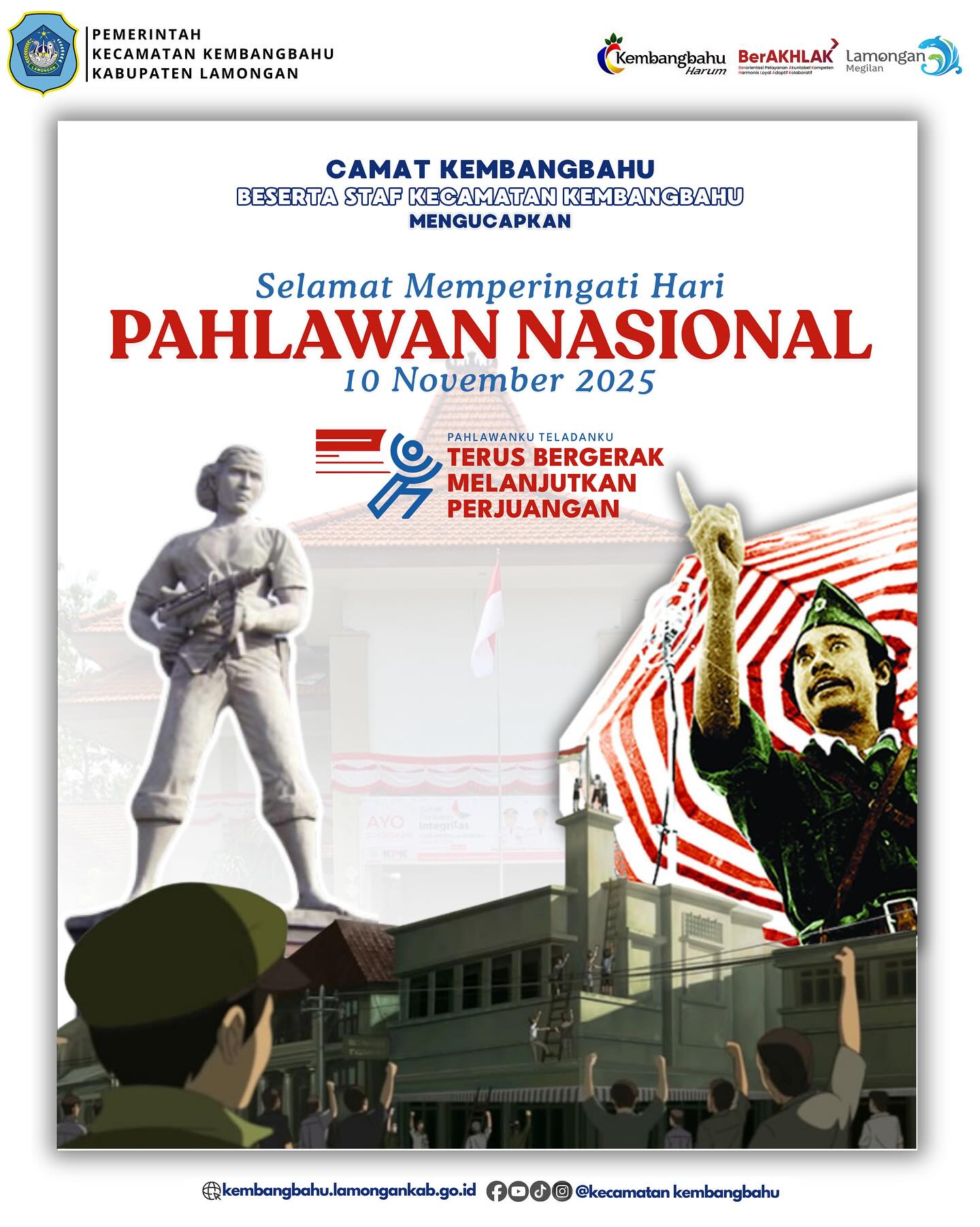 Foto: Selamat Memperingati Hari Pahlawan Nasional