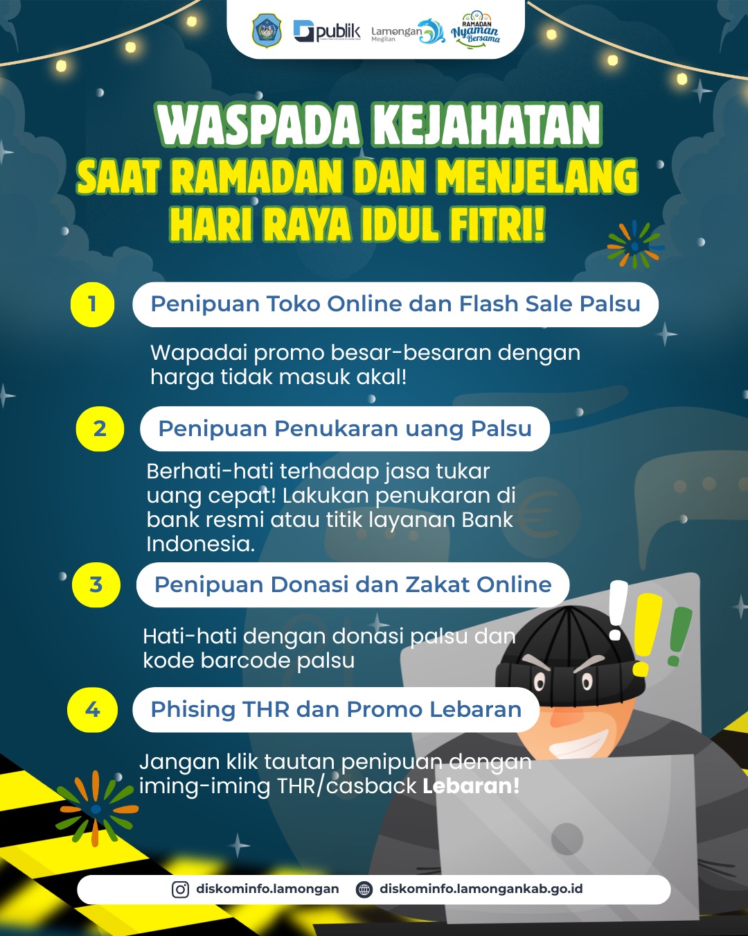 Foto: WASPADA PENIPUAN UNTUK WARGA KEMBANGBAHU