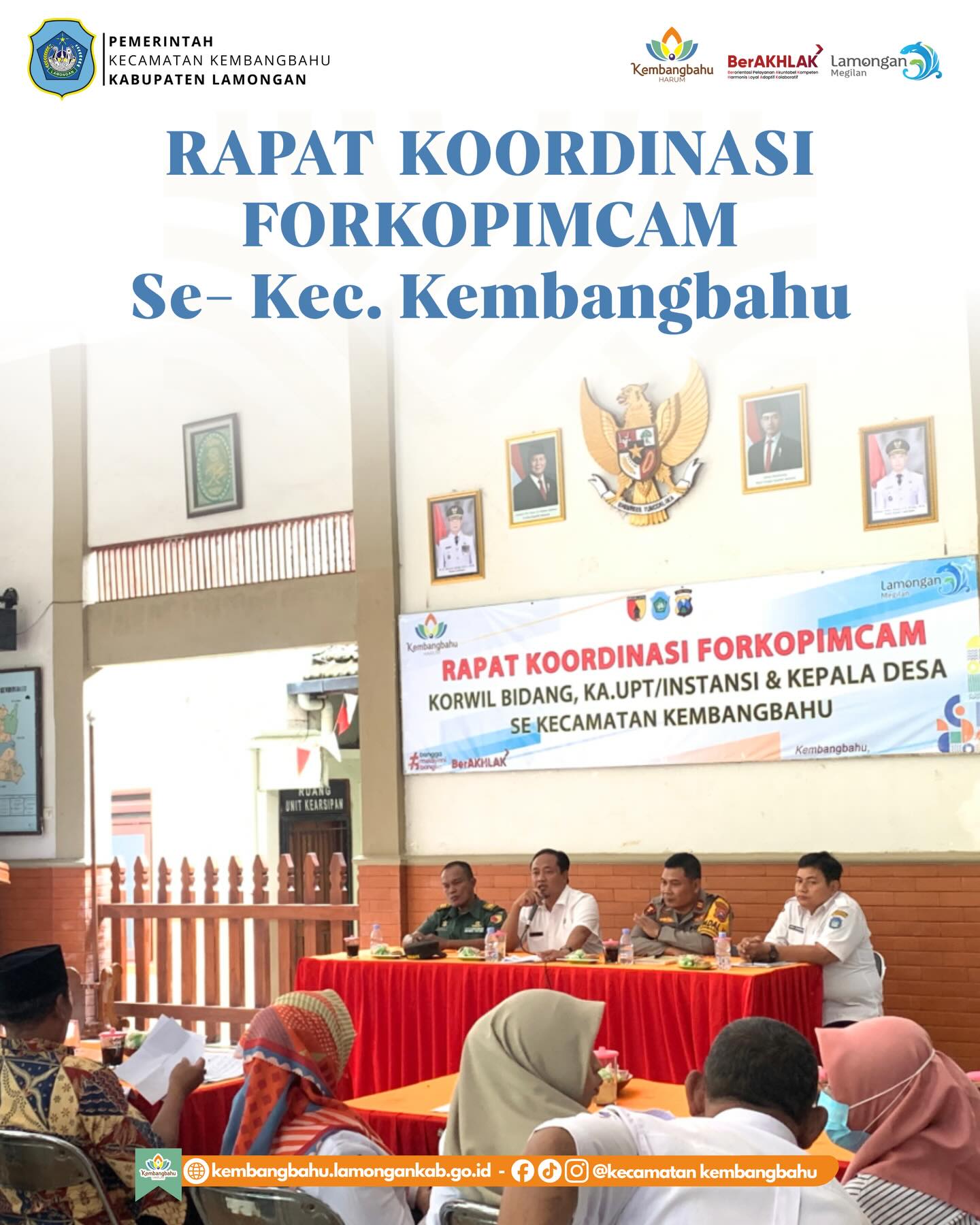 Foto: RAPAT KOORDINASI FORKOPIMCAM