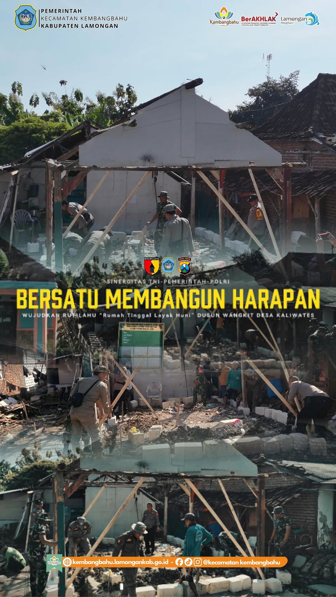 Foto: BERSATU MEMBANGUN HARAPAN - SINERGITAS 3 PILAR
