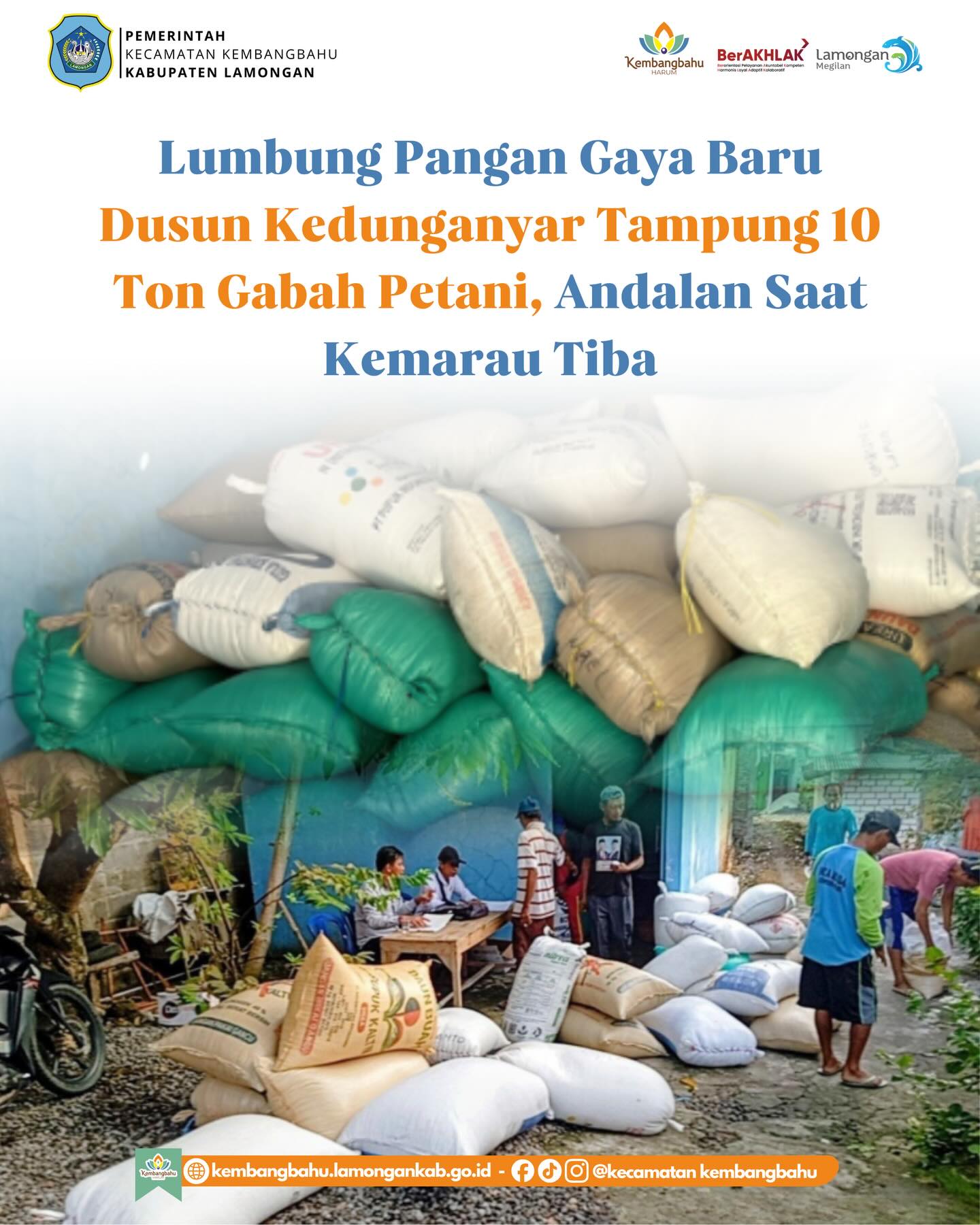 Foto: LUMBUNG PANGAN DUSUN KEDUNGANYAR ANDALAN MASYARAKAT SAAT KEMARAU TIBA