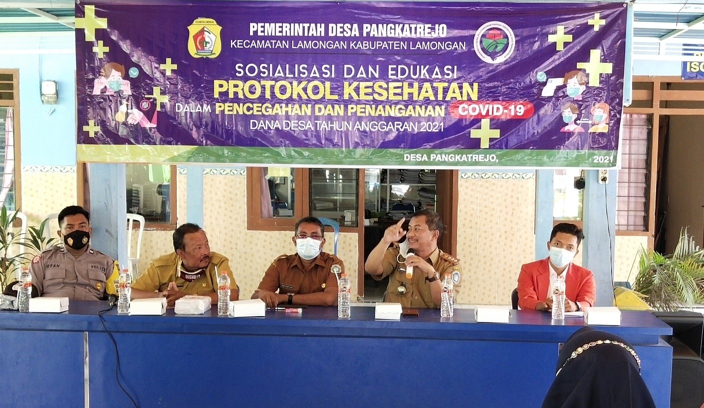 SOSIALISASI DAN EDUKASI PROTOKOL KESEHATAN