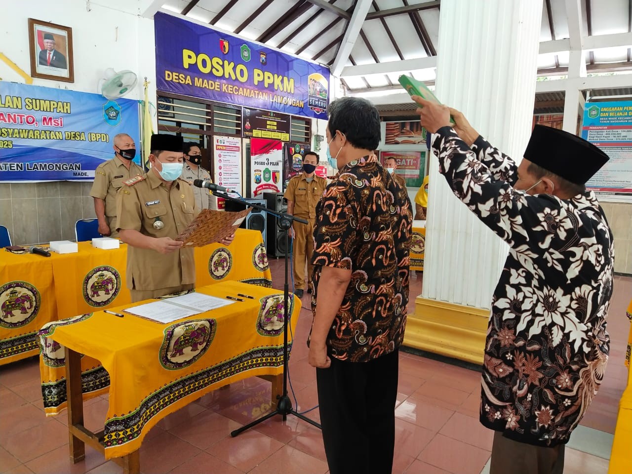 PELANTIKAN PAW BPD DESA MADE