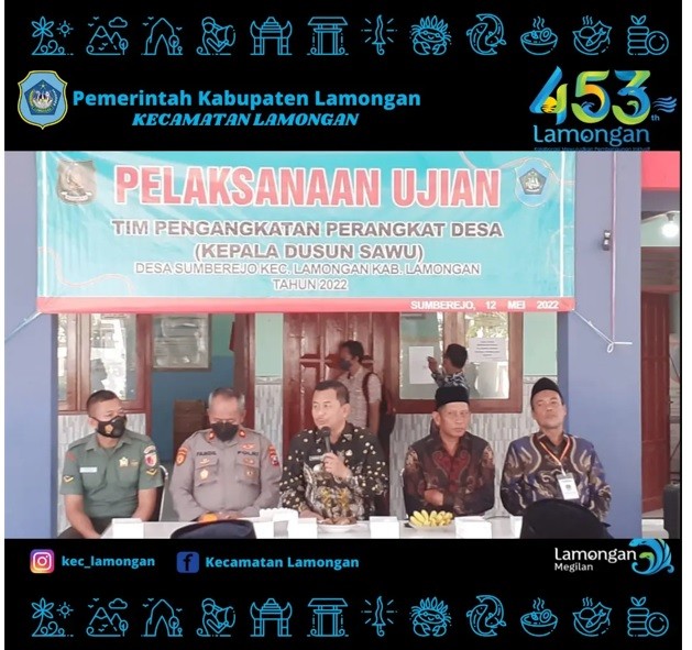UJIAN PERANGKAT DESA SUMBERREJO