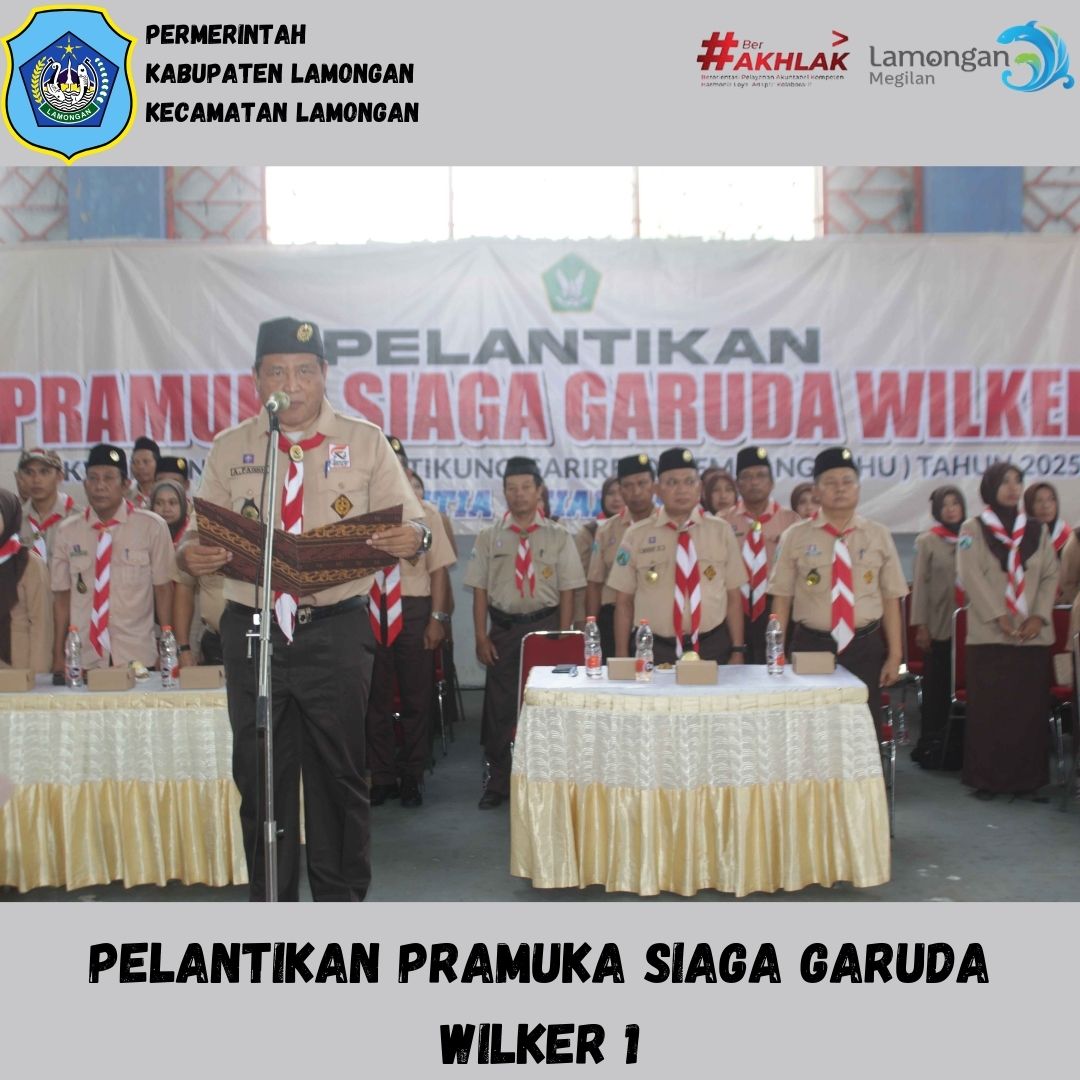 PELANTIKAN PRAMUKA SIAGA GARUDA WILKER 1