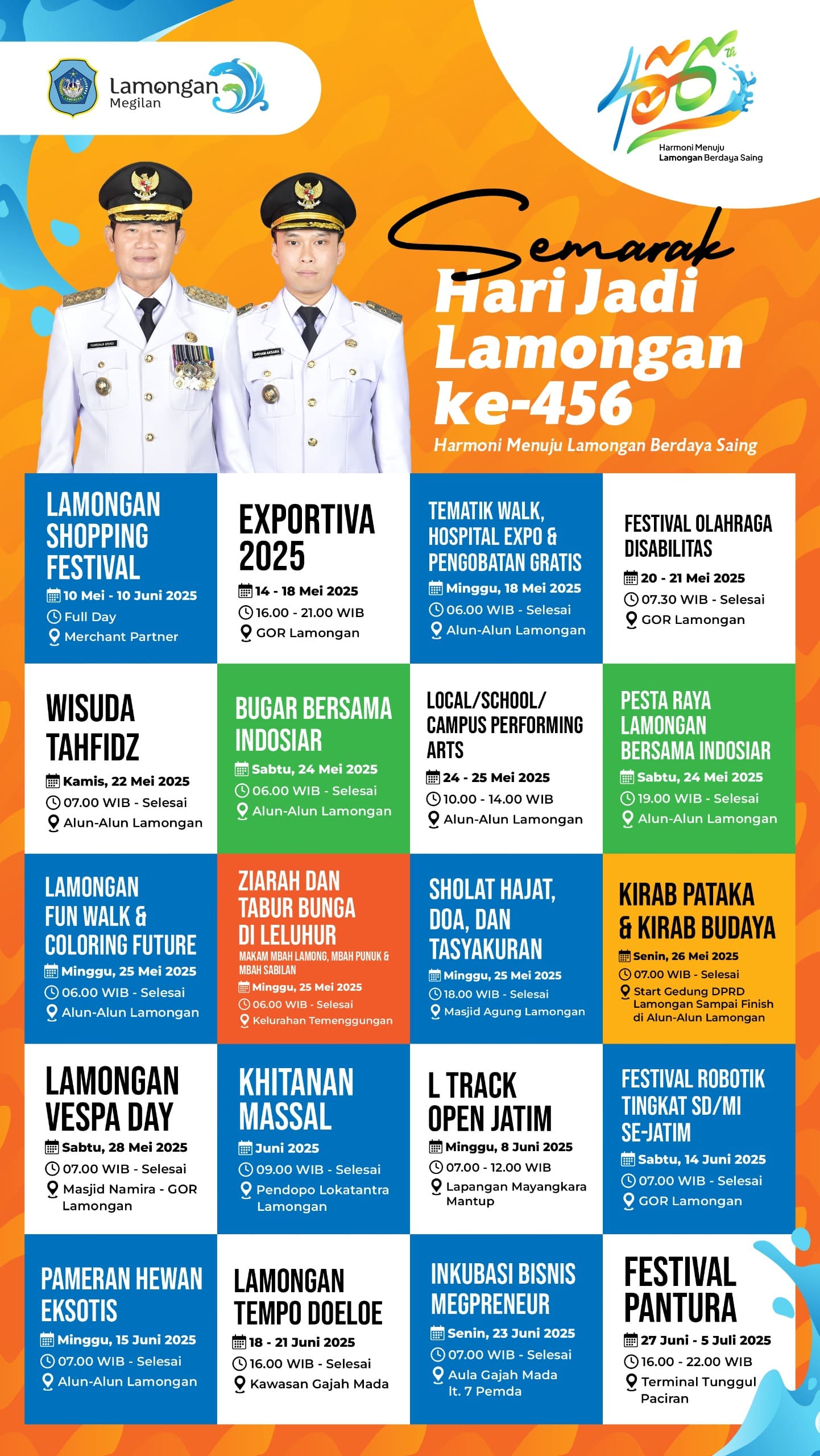 SEMARAK HARI JADI LAMONGAN KE 456