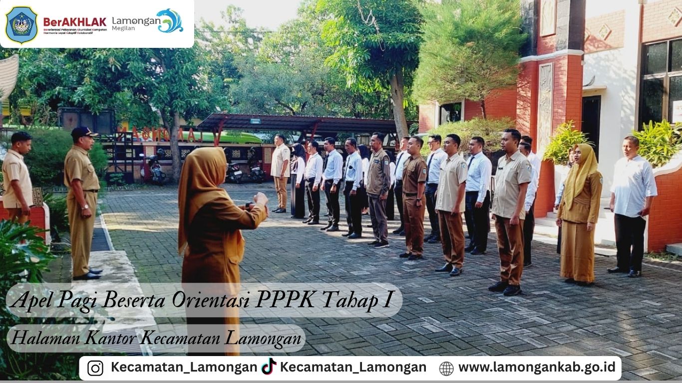 Apel Pagi beserta Orientasi PPPk Tahap I