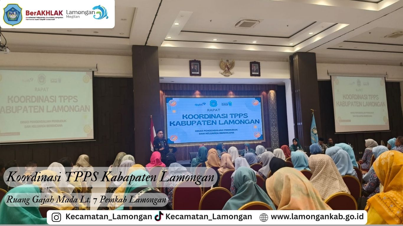 Rapat Koordinasi Tim Percepatan Penurunan Stunting ( TPPS ) Kabupaten Lamongan