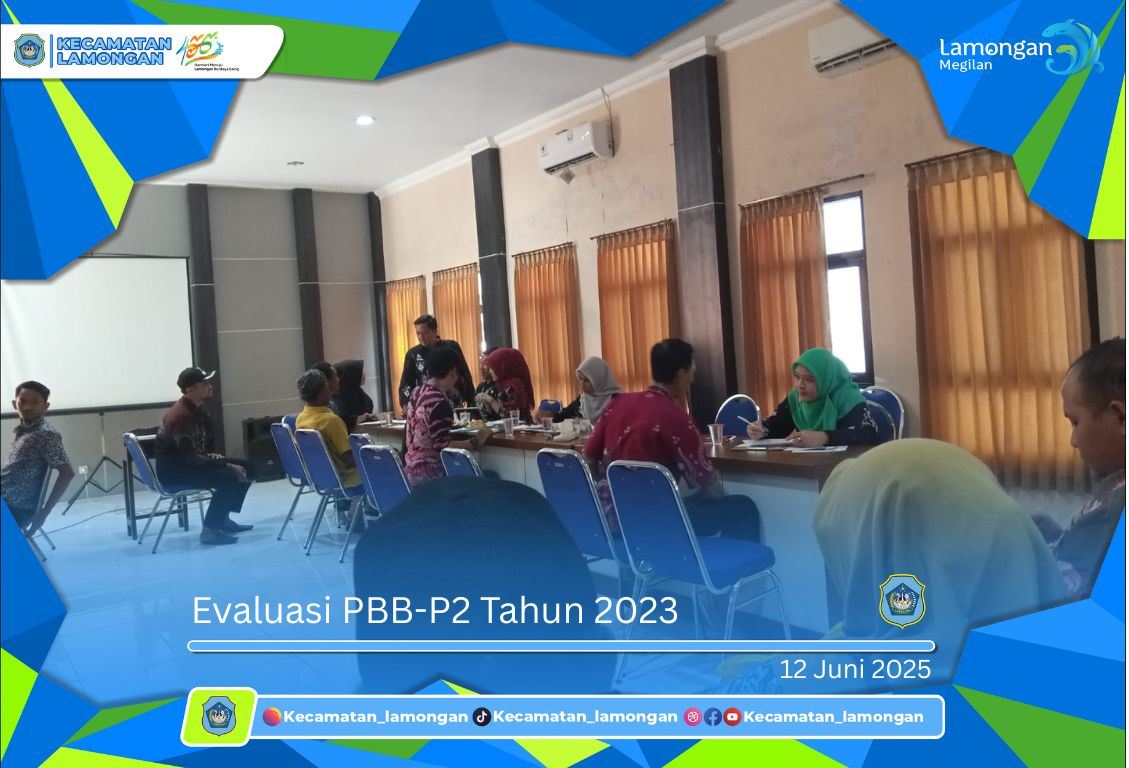 Evaluasi PBB-P2 Tahun 2023