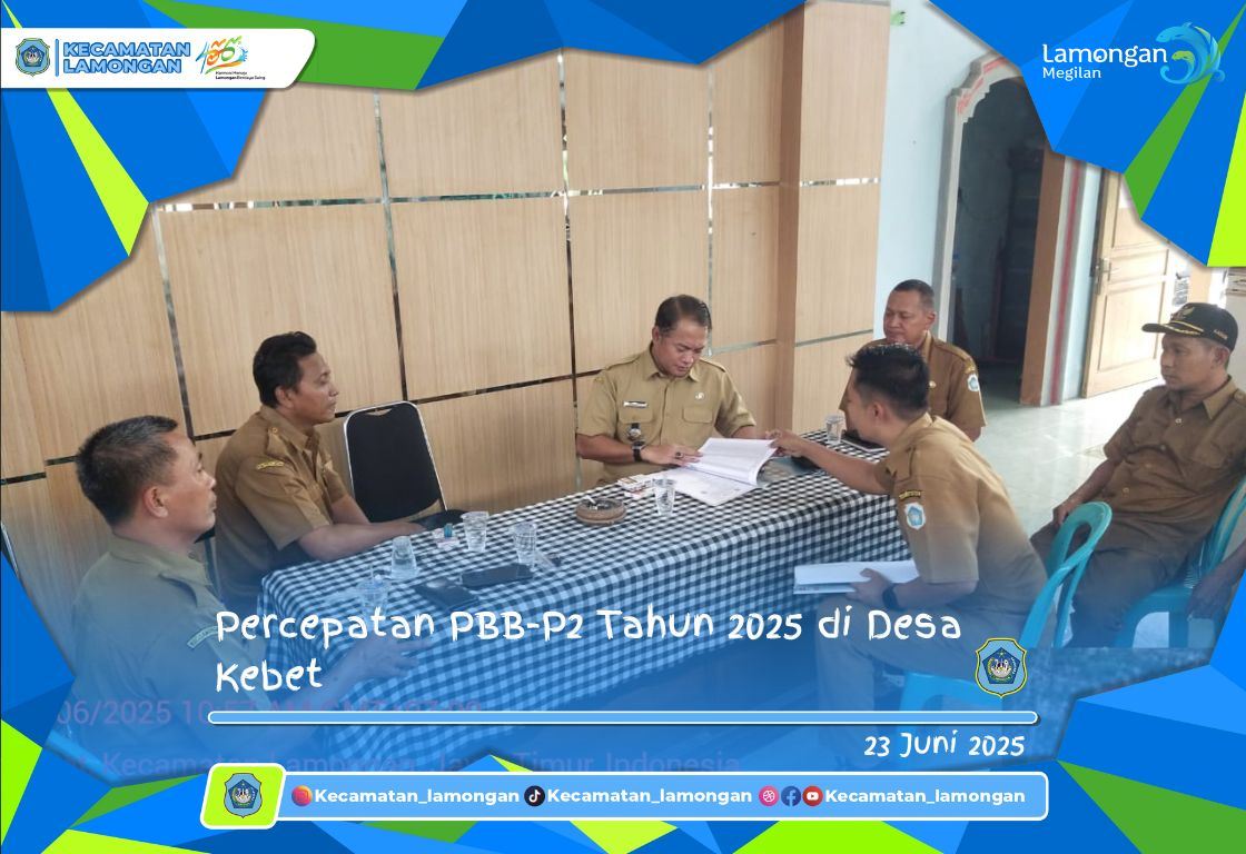 Percepatan PBB-P2 Tahun 2025 di Desa Kebet