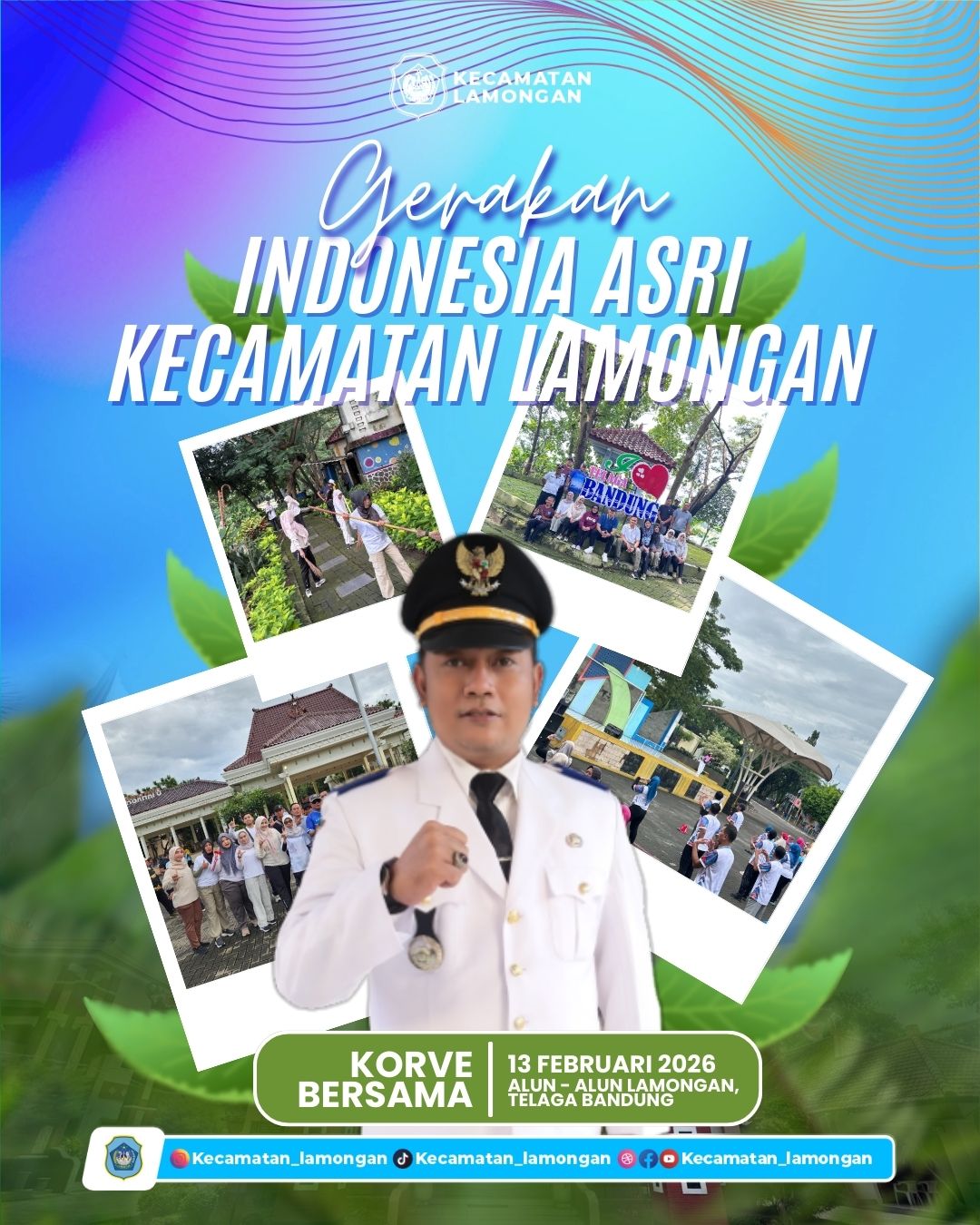 Foto: Kecamatan Lamongan Dukung Gerakan Indonesia ASRI melalui KORVE Bersama