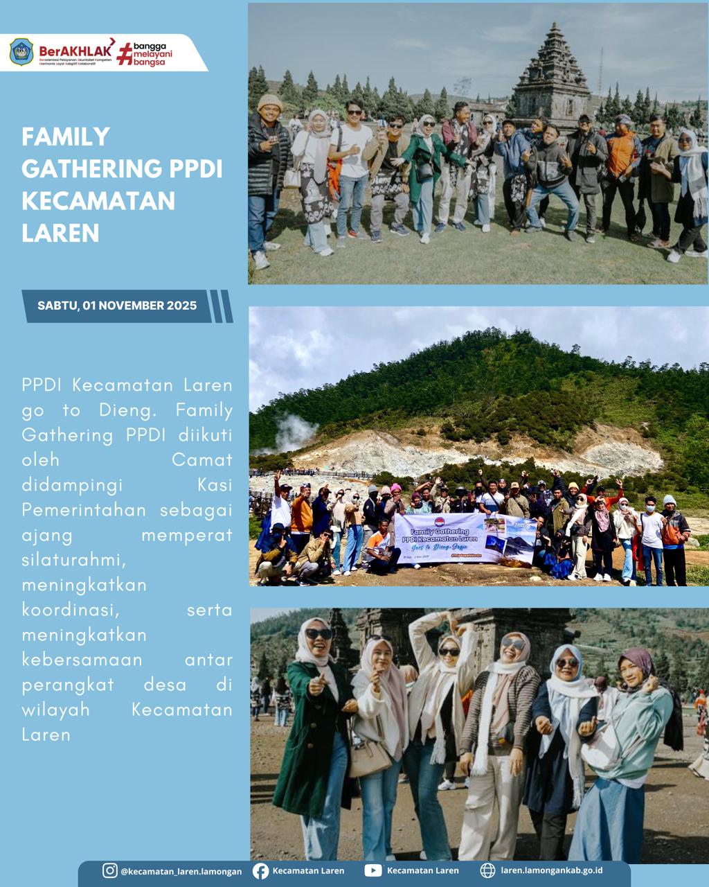 Foto: FAMILY GATHERING PPDI KECAMATAN LAREN