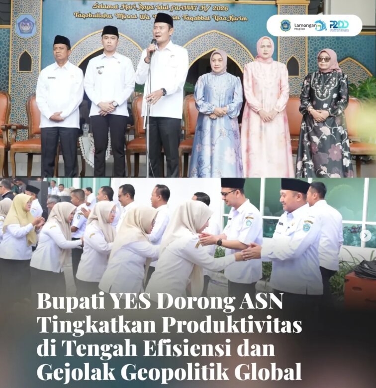 Foto: Bupati YES Dorong ASN Tingkatkan Produktivitas di Tengah Efisiensi dan gejolak Geopolitik Global