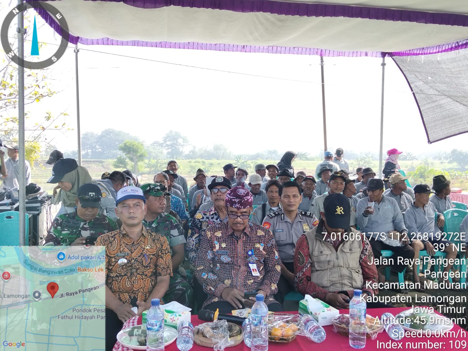 Foto: GERAKAN TANAM PADI (GERTAM) SERENTAK SE JAWA TIMUR 2026