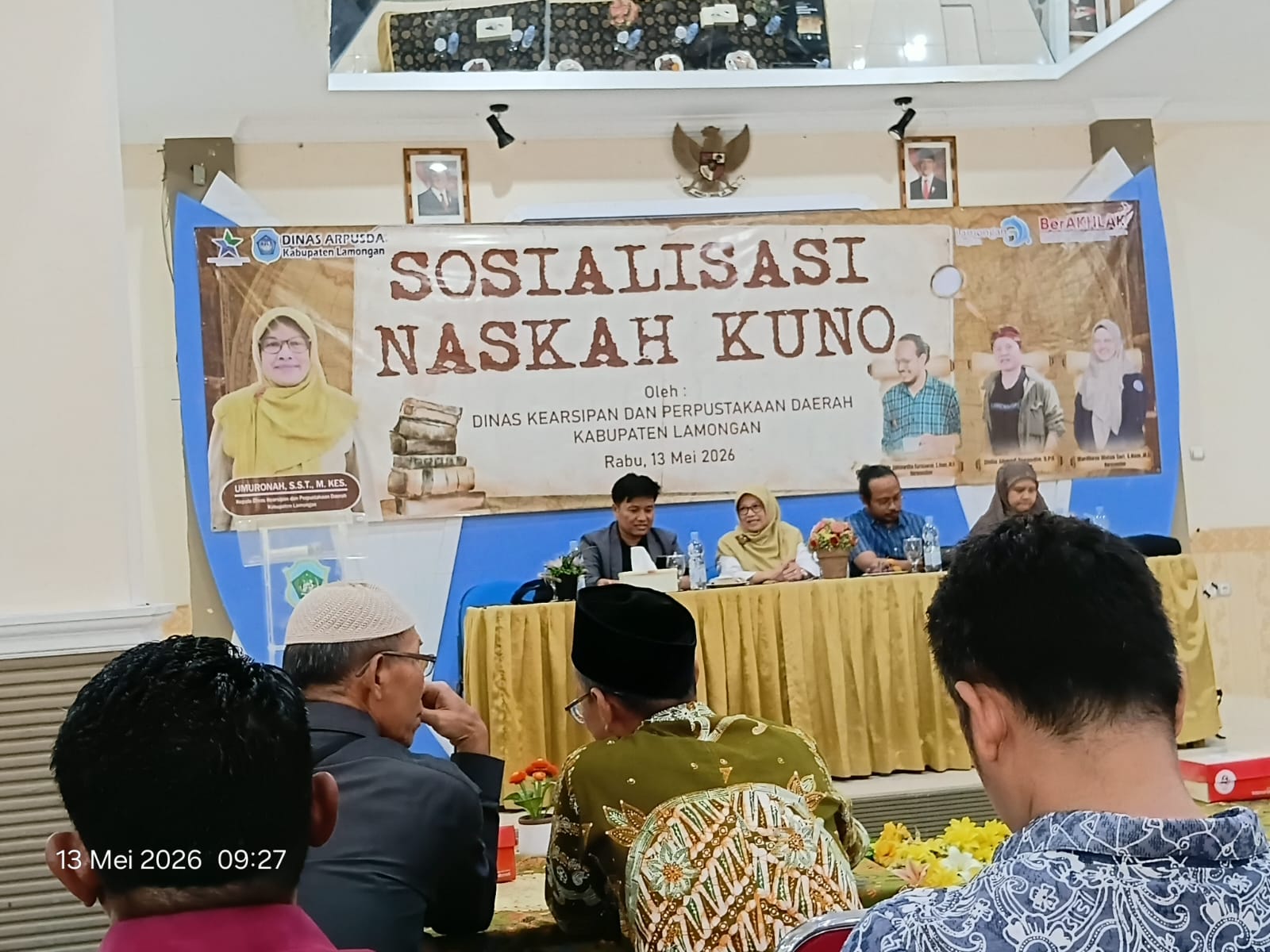 Foto: KECAMATAN MADURAN MENGIKUTI SOSIS NASKAH KUNO