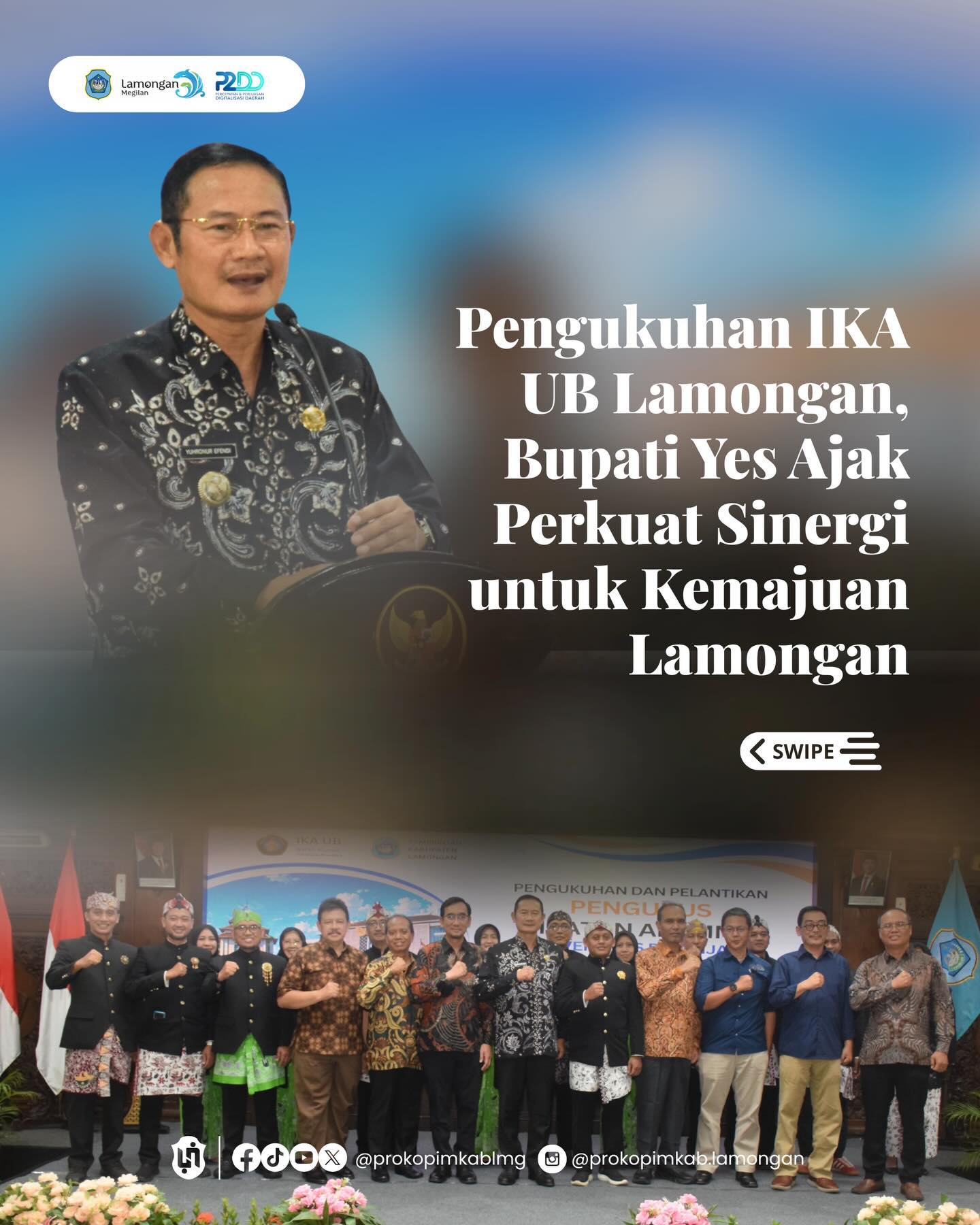 Foto: PENGUKUHAN IKA UB 2026-2030 KABUPATEN LAMONGAN