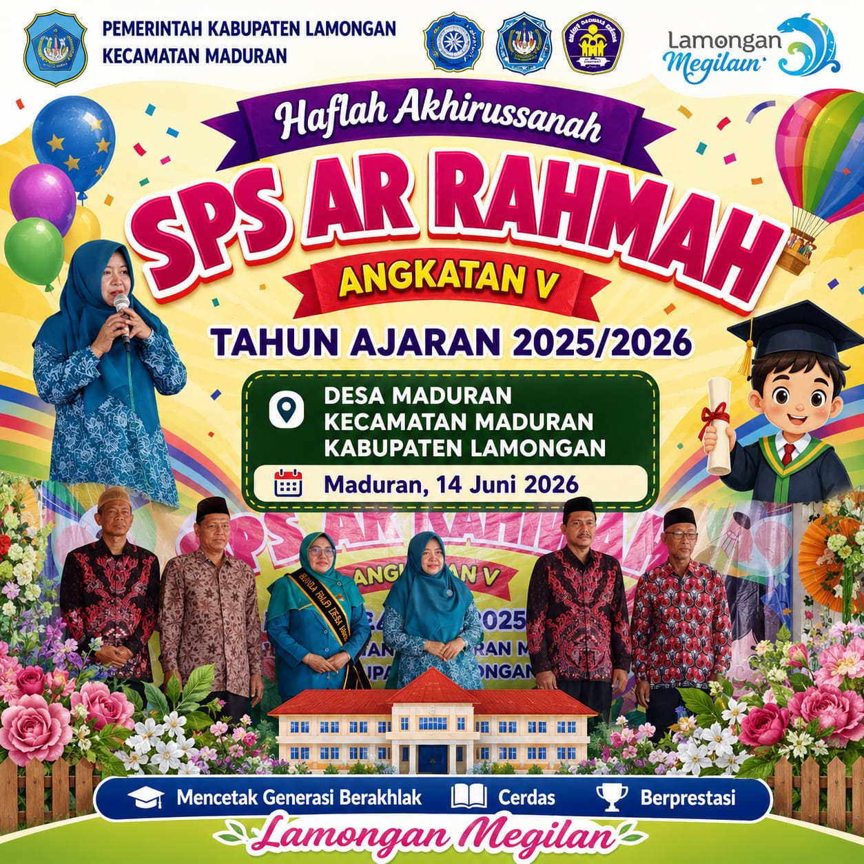 Foto: HAFLAH AKHIRUSSANAH SPS AR RAHMAH DESA MADURAN TA. 2025/2026