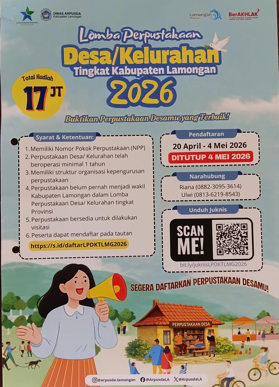 Foto: LOMBA PERPUSTAKAAN DESA / KELURAHAN 2026