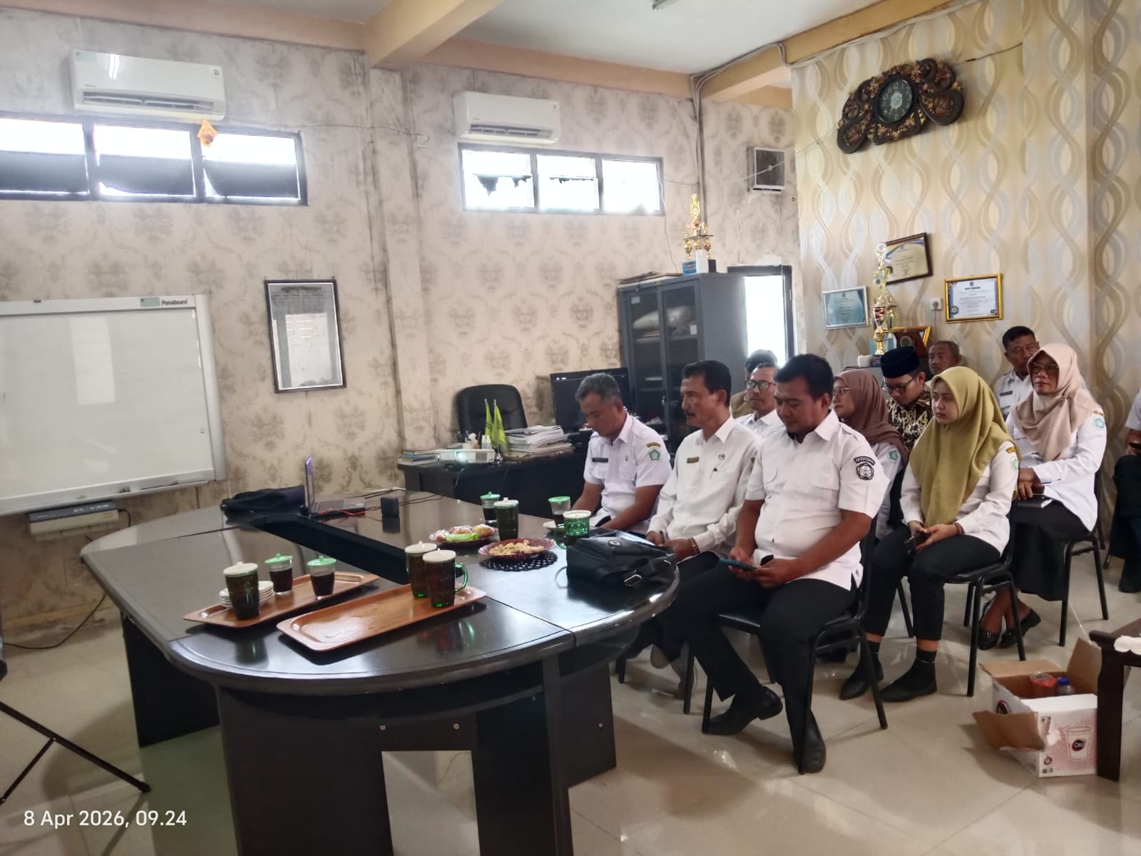 Foto: ZOOM MEETING LEADER BRIEF BERSAMA BUPATI LAMONGAN 2026